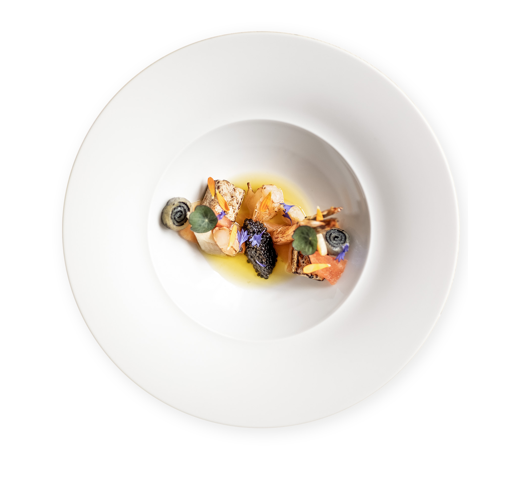 Haubengericht vom Gourmethotel Das Central in Sölden