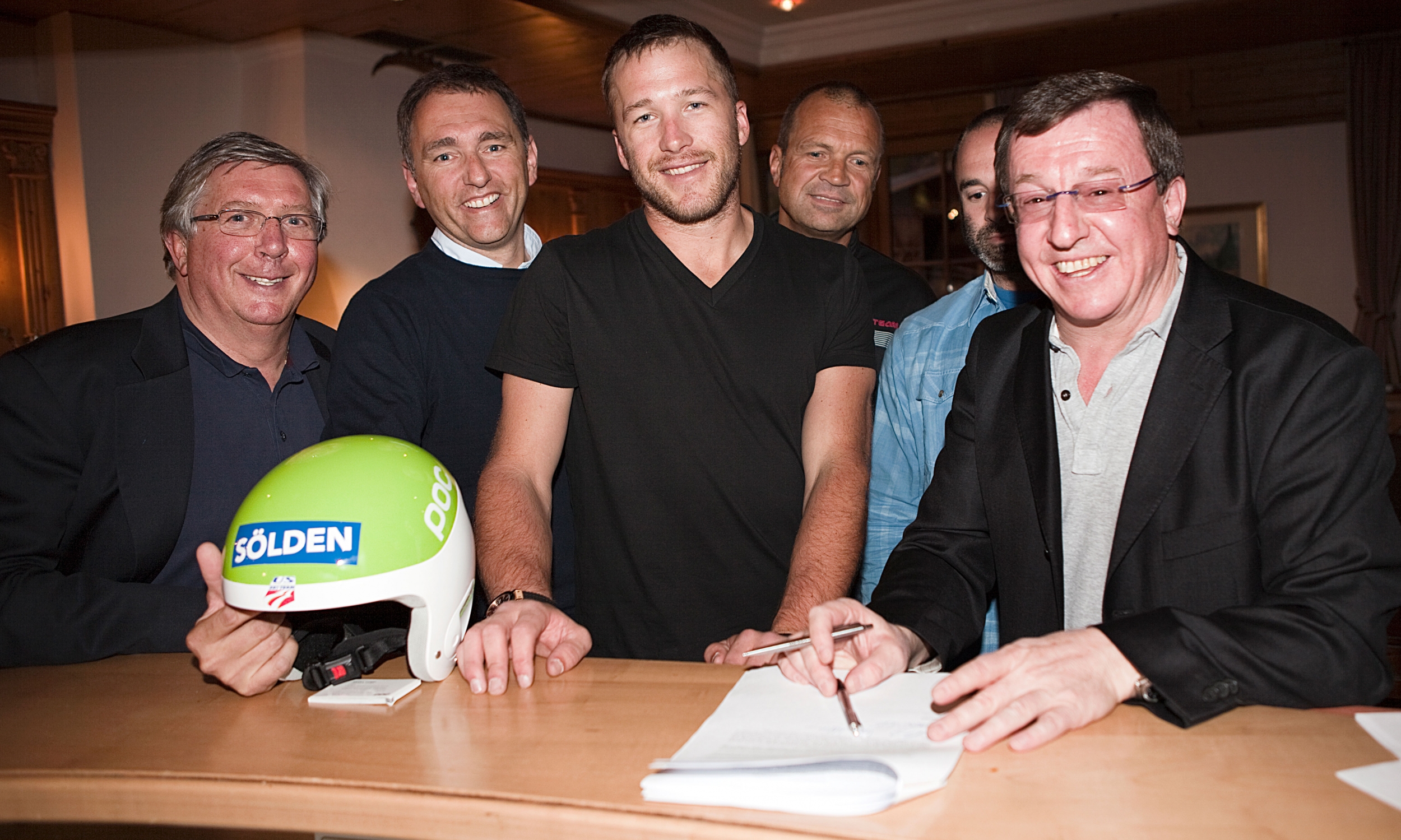 Bode Miller zu Gast im Hotel Das Central in Sölden