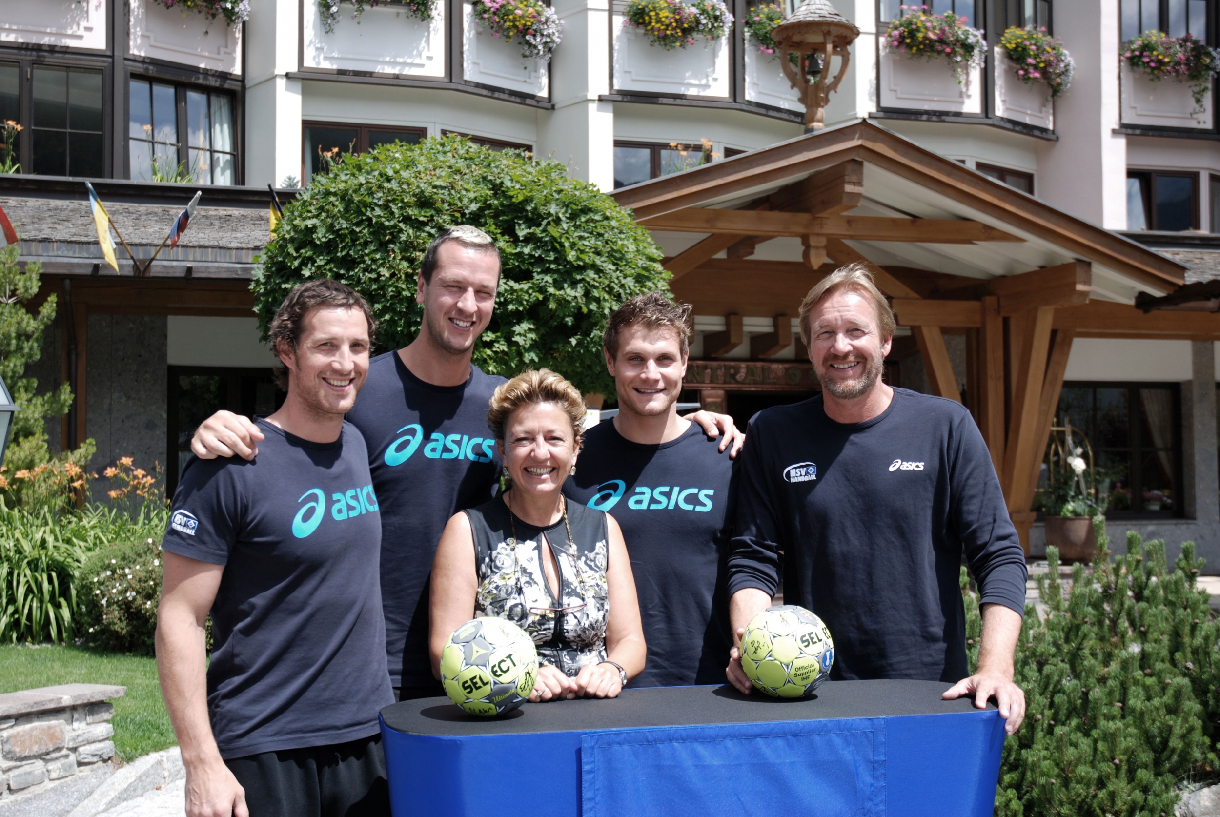 HSV Hamburg zu Gast im Hotel Das Central in Sölden