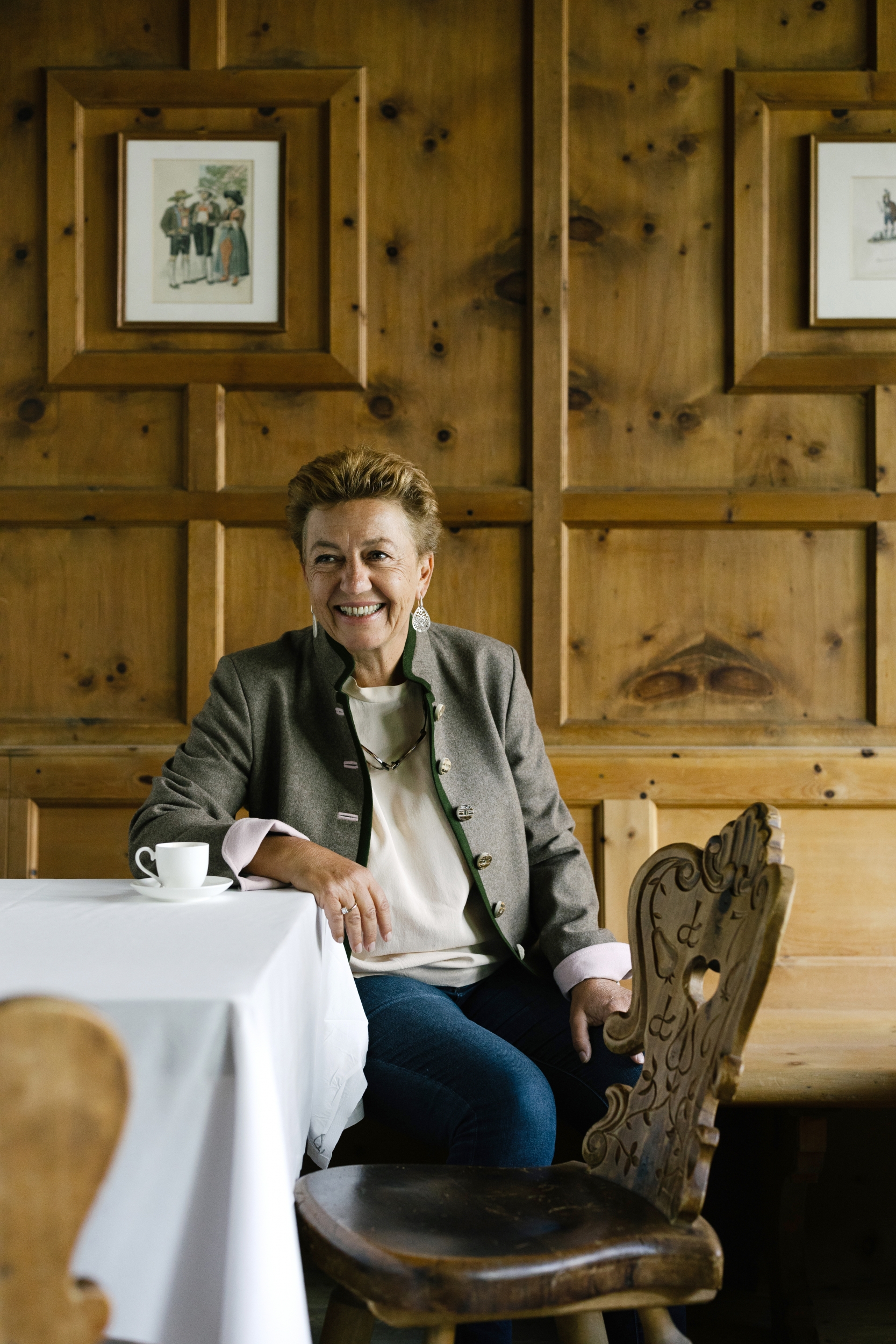 Angelika Falkner Gastgeberin im Hotel Das Central