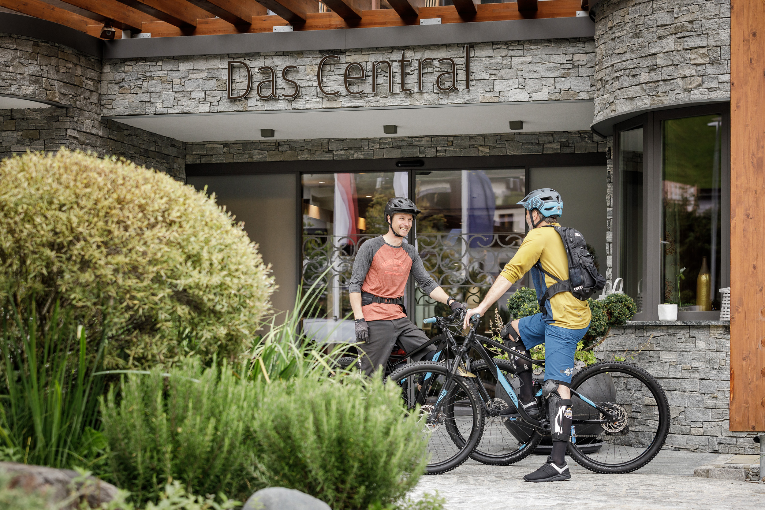Mountainbike-Urlaub im Bikehotel Das Central in Sölden