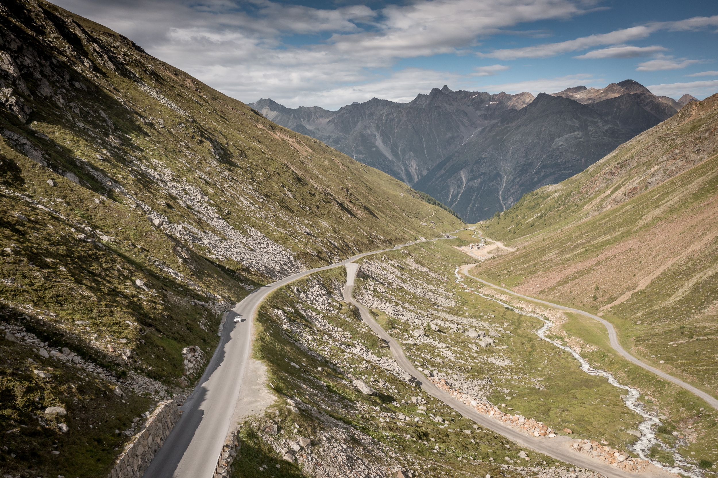 Gletscherstraße in Sölden