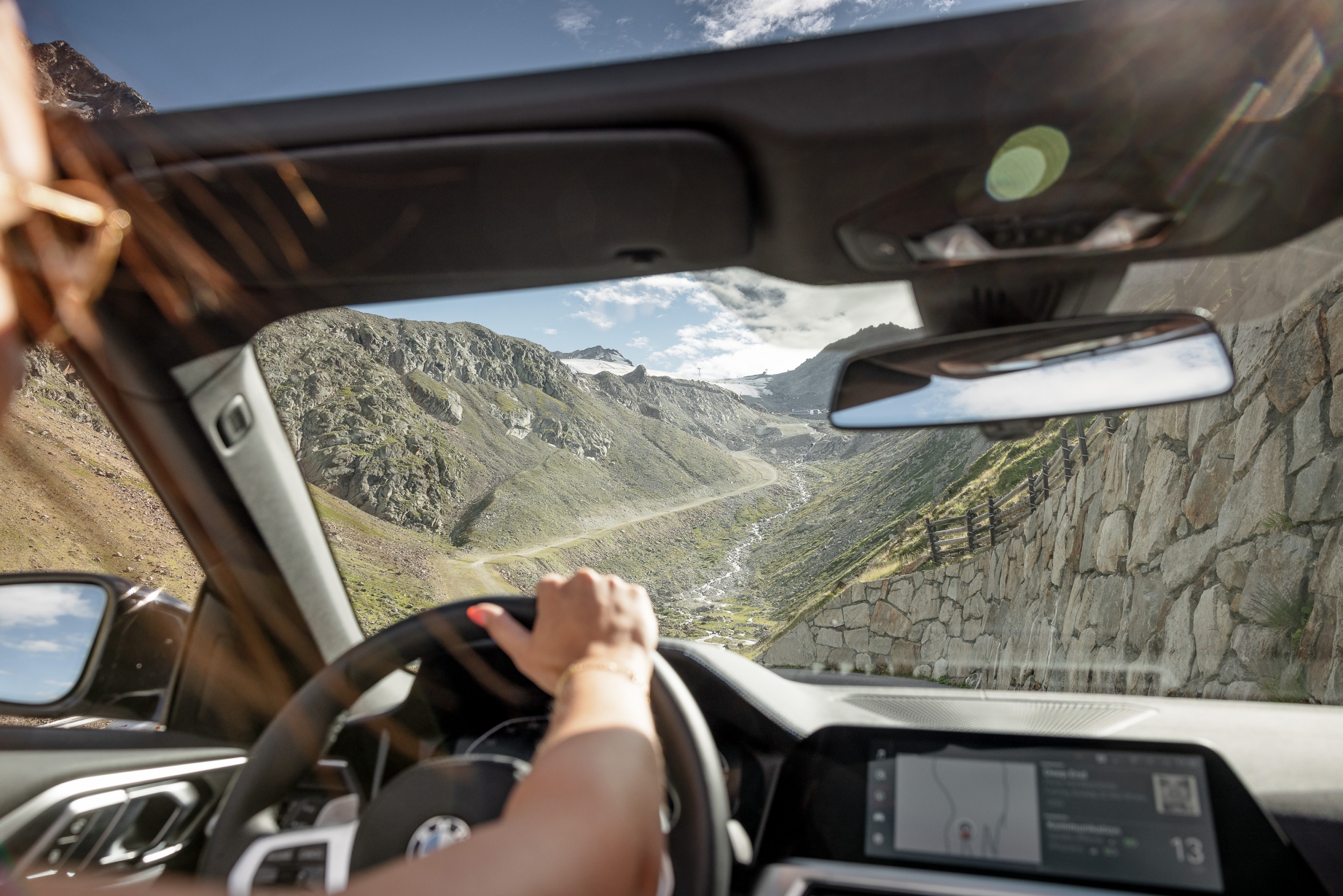 Die schönsten Strecken im Ötztal mit dem BMW 440i