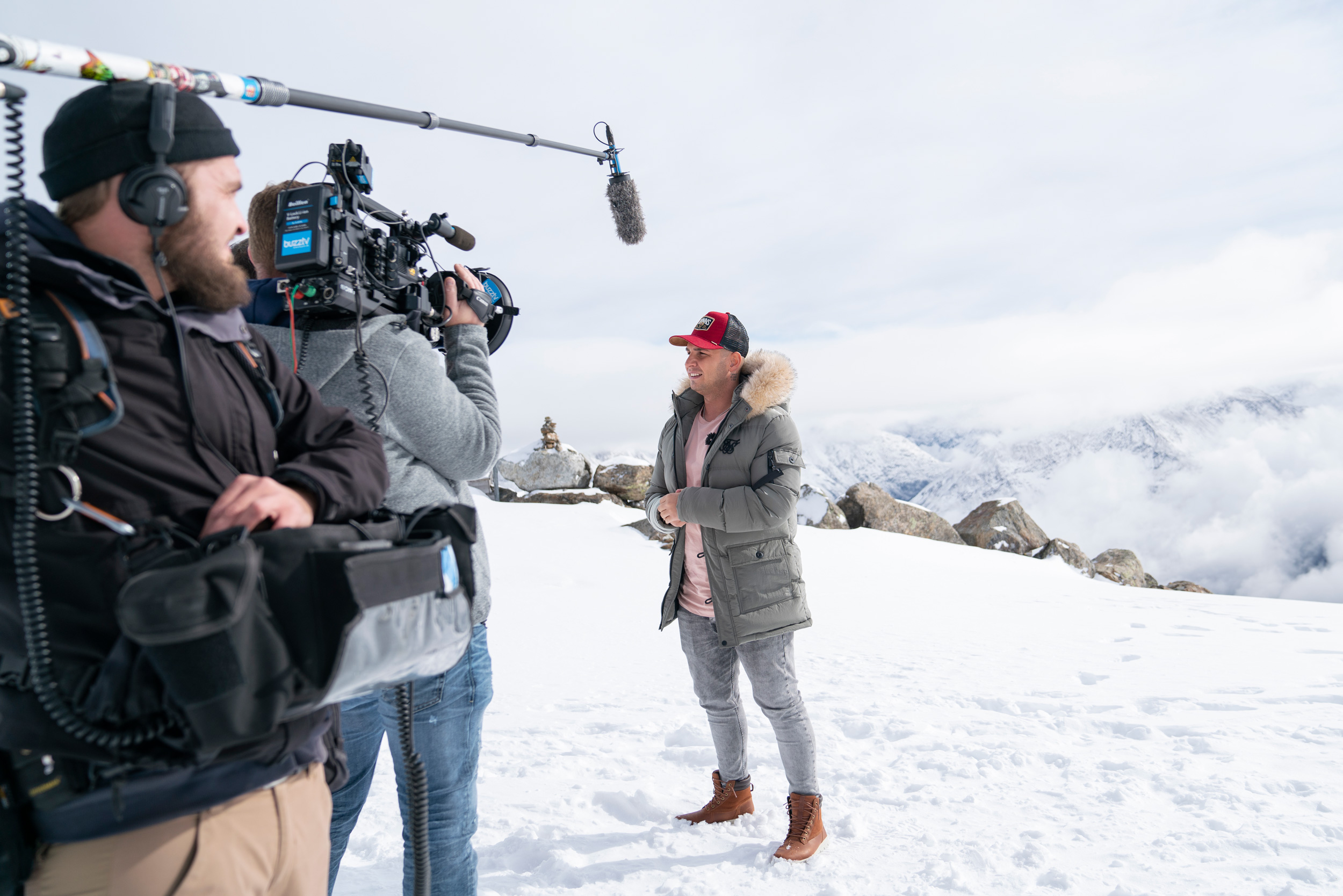 Interview mit Pietro Lombardi am ice Q – DSDS in Sölden