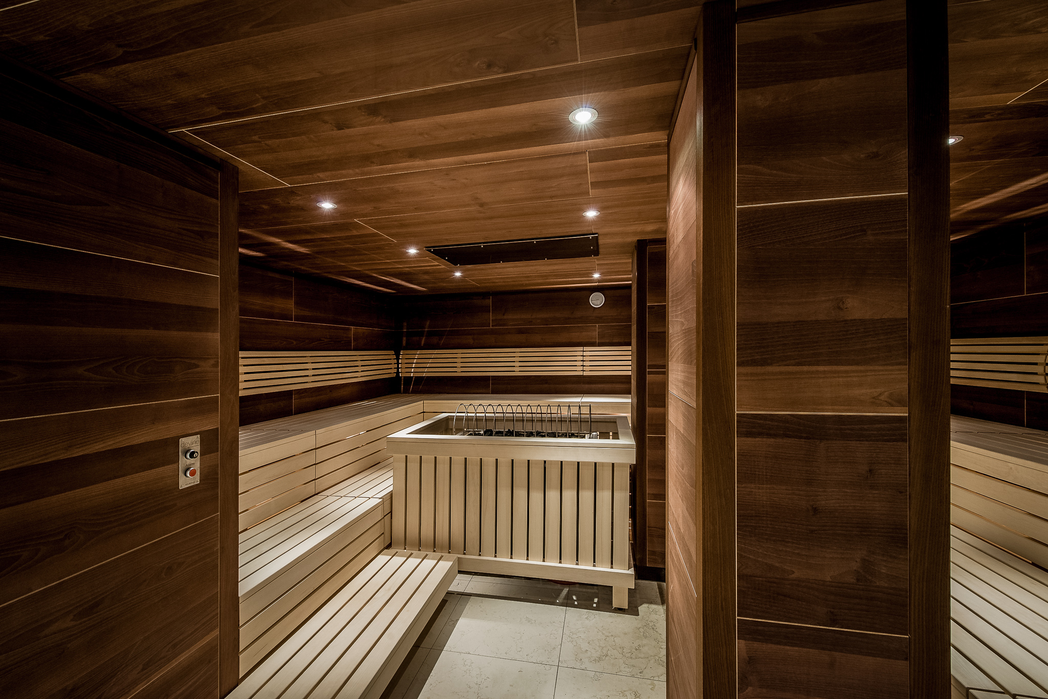 Finnische Sauna – Wellnesshotel Das Central in Sölden
