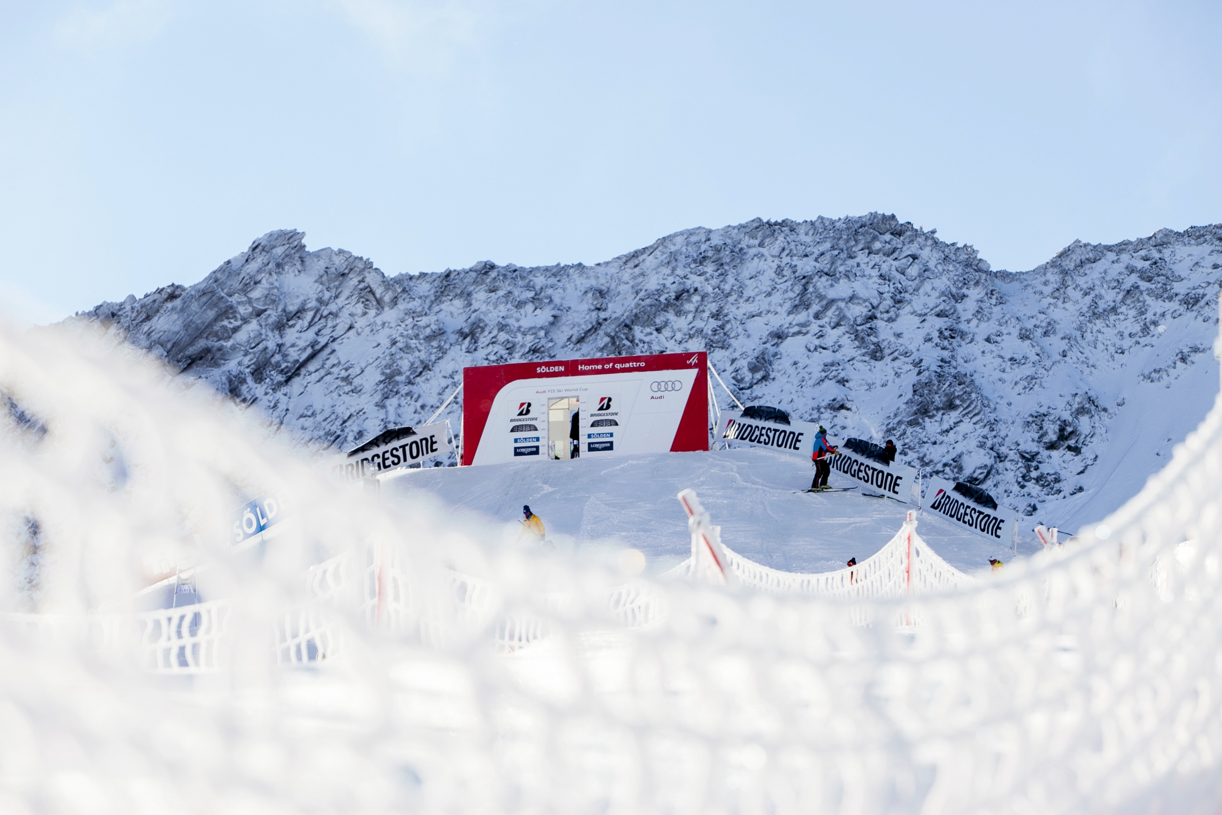 Starthaus FIS Skiweltcup Opening in Sölden
