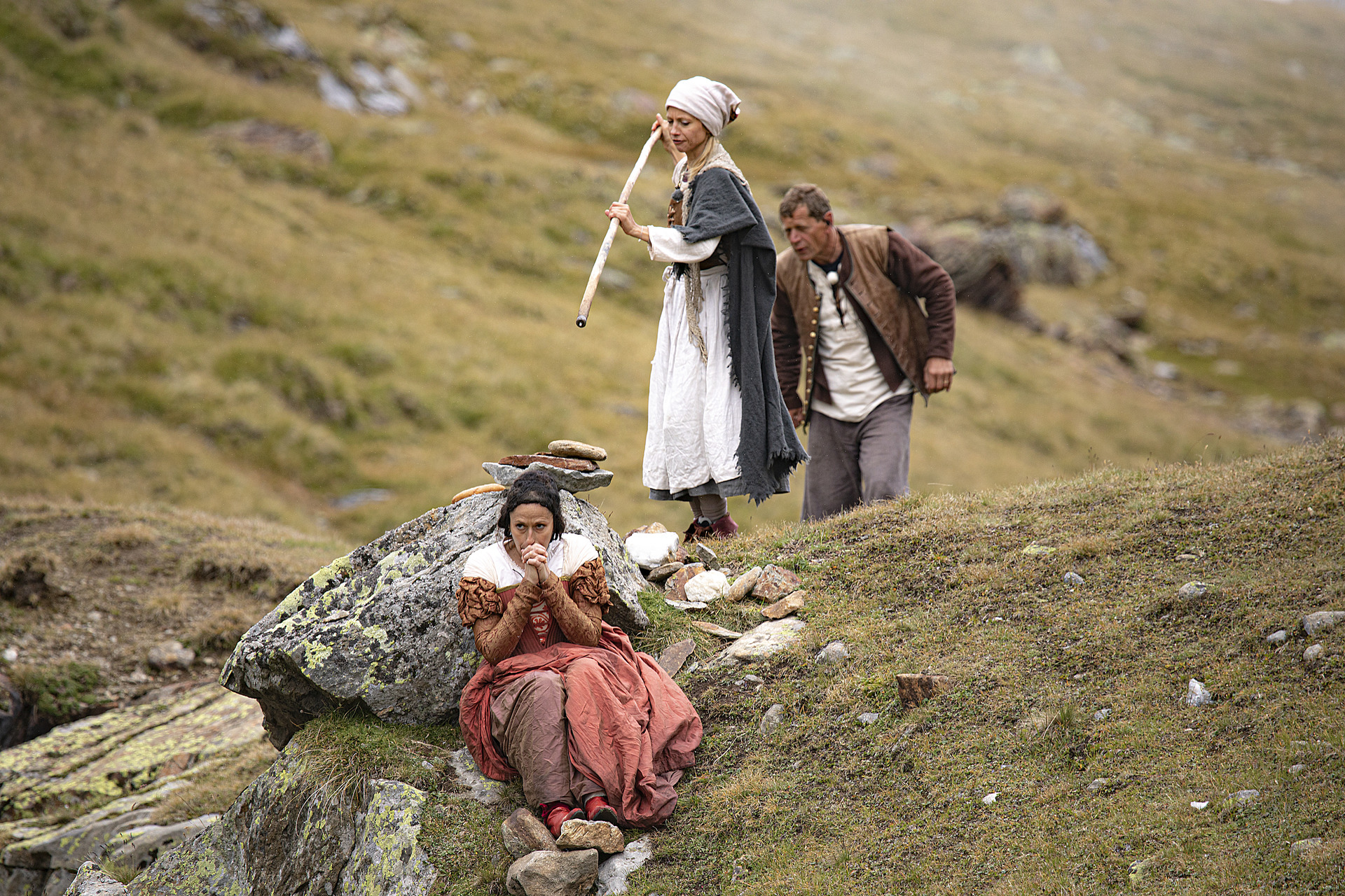 Wandertheater Friedl mit der leeren Tasche in Vent, Ötztal