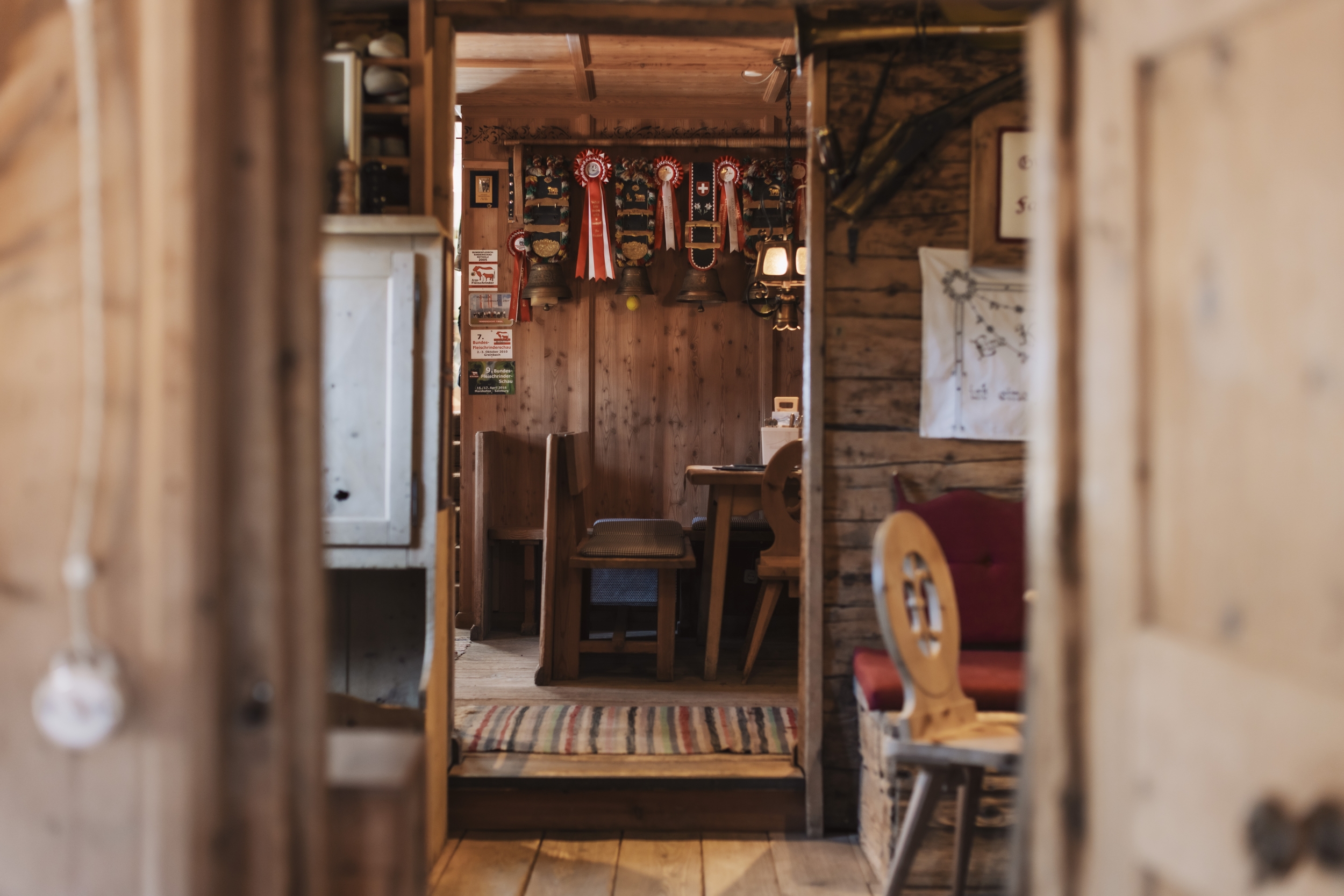Bauernstube in der Gampe Thaya