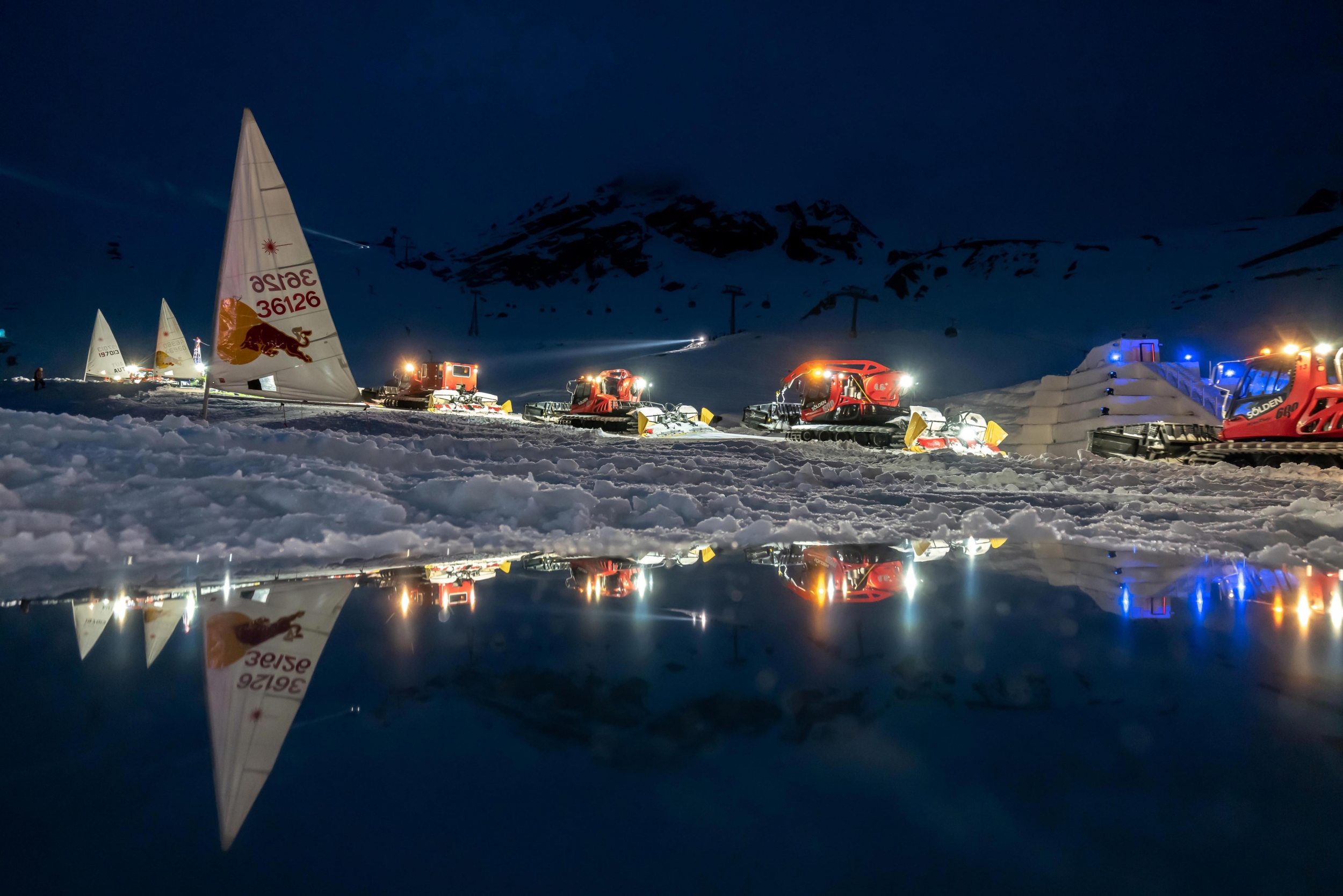 Gletscherschauspiel Hannibal in Sölden