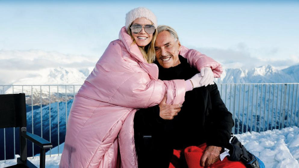 Germany's next Topmodel in Sölden – Heidi Klum & Wolfgang Joop