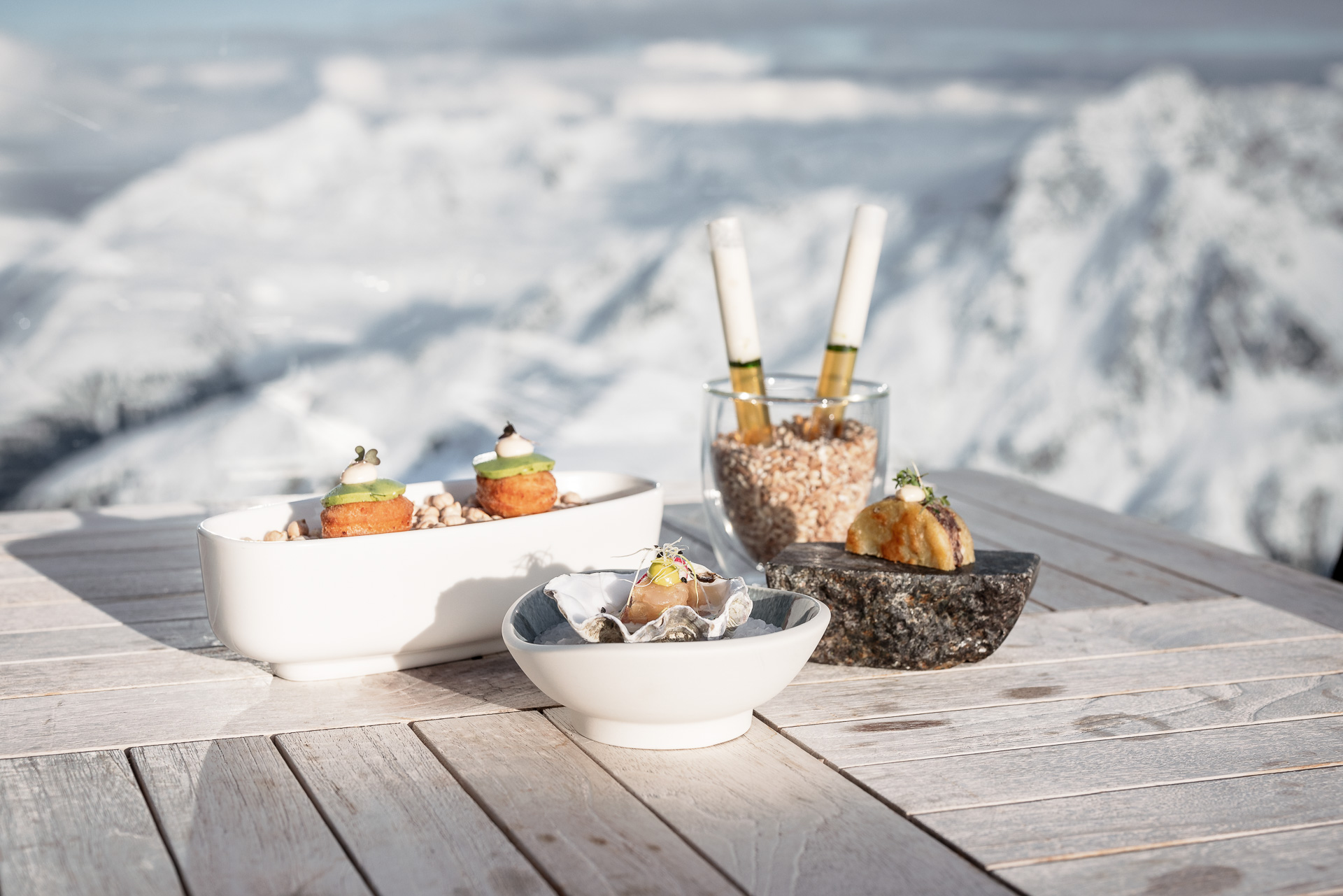 Wein am Berg 2023 Amuse Bouche ice Q