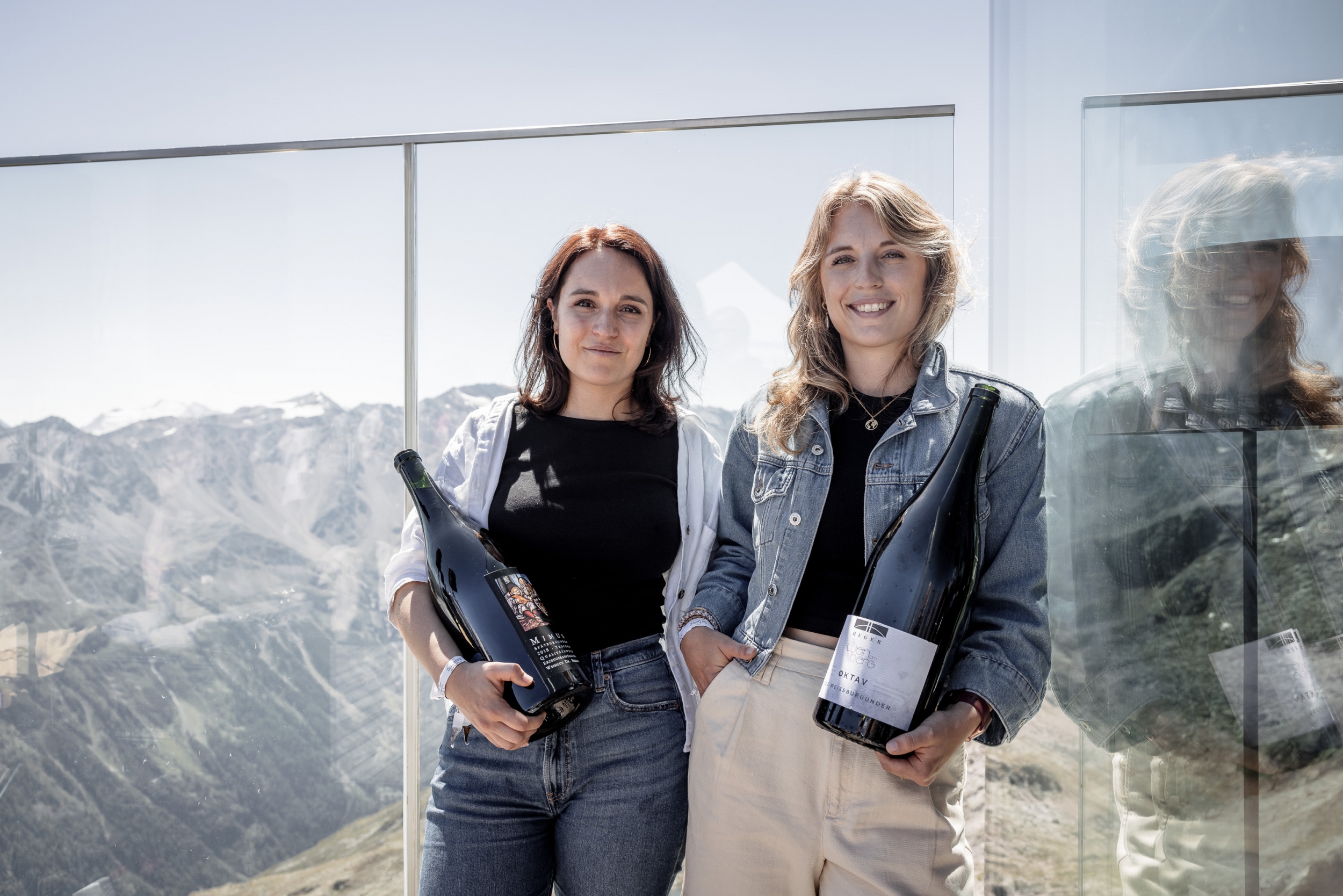 Rebecca und Katharina Heger zu Gast bei Wein am Berg Summer Editions