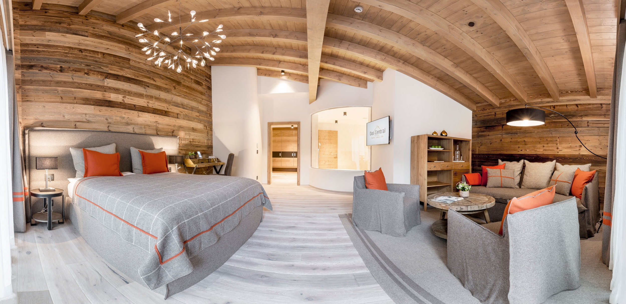 Luxuriöse Juniorsuite Edelweiss im 5-Sterne Hotel Das Central in Sölden