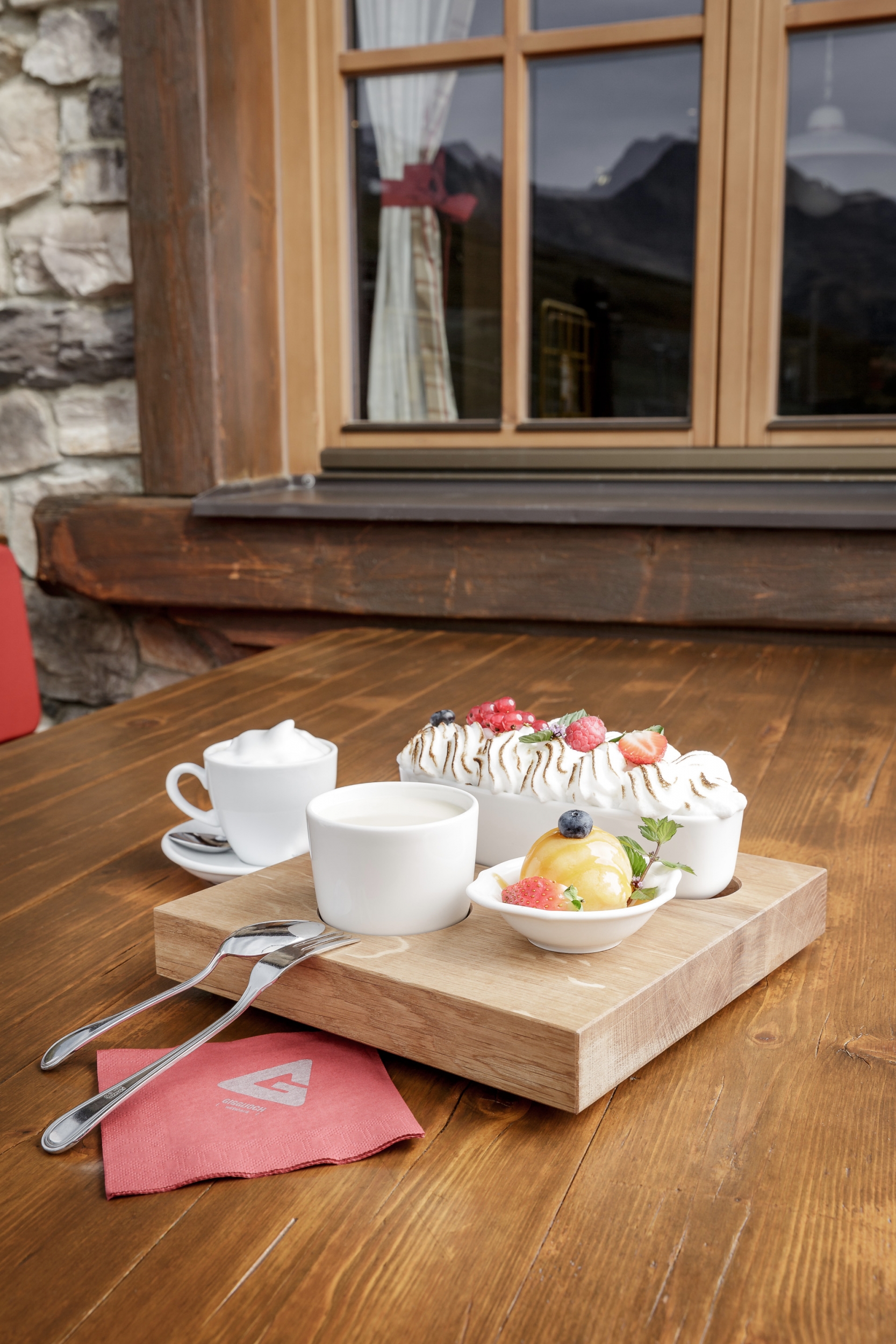 À-la-Carte-Restaurant Wirtshaus am Giggijoch im Skigebiet Sölden – Dessert