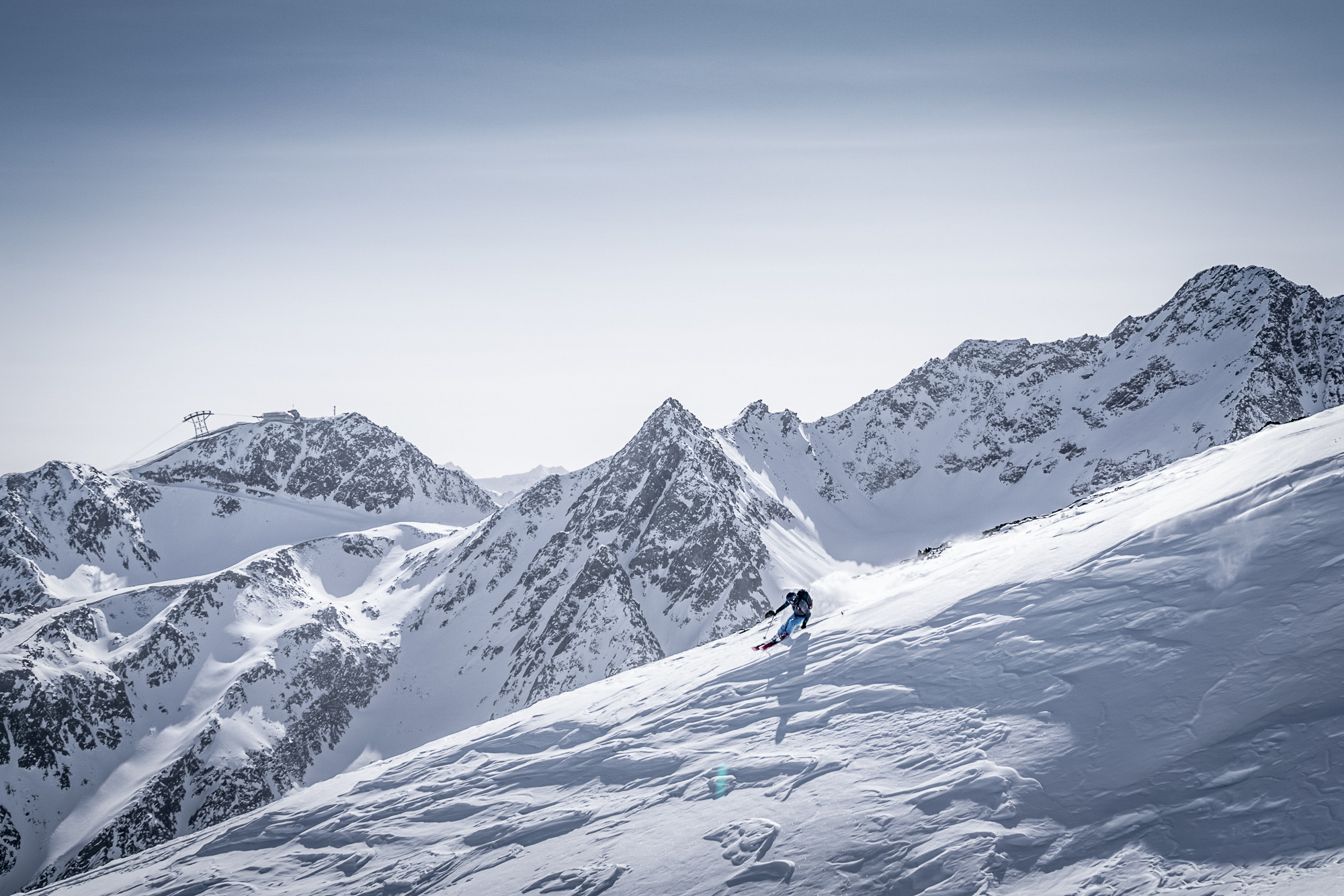 Off-Piste Skifahren in Sölden