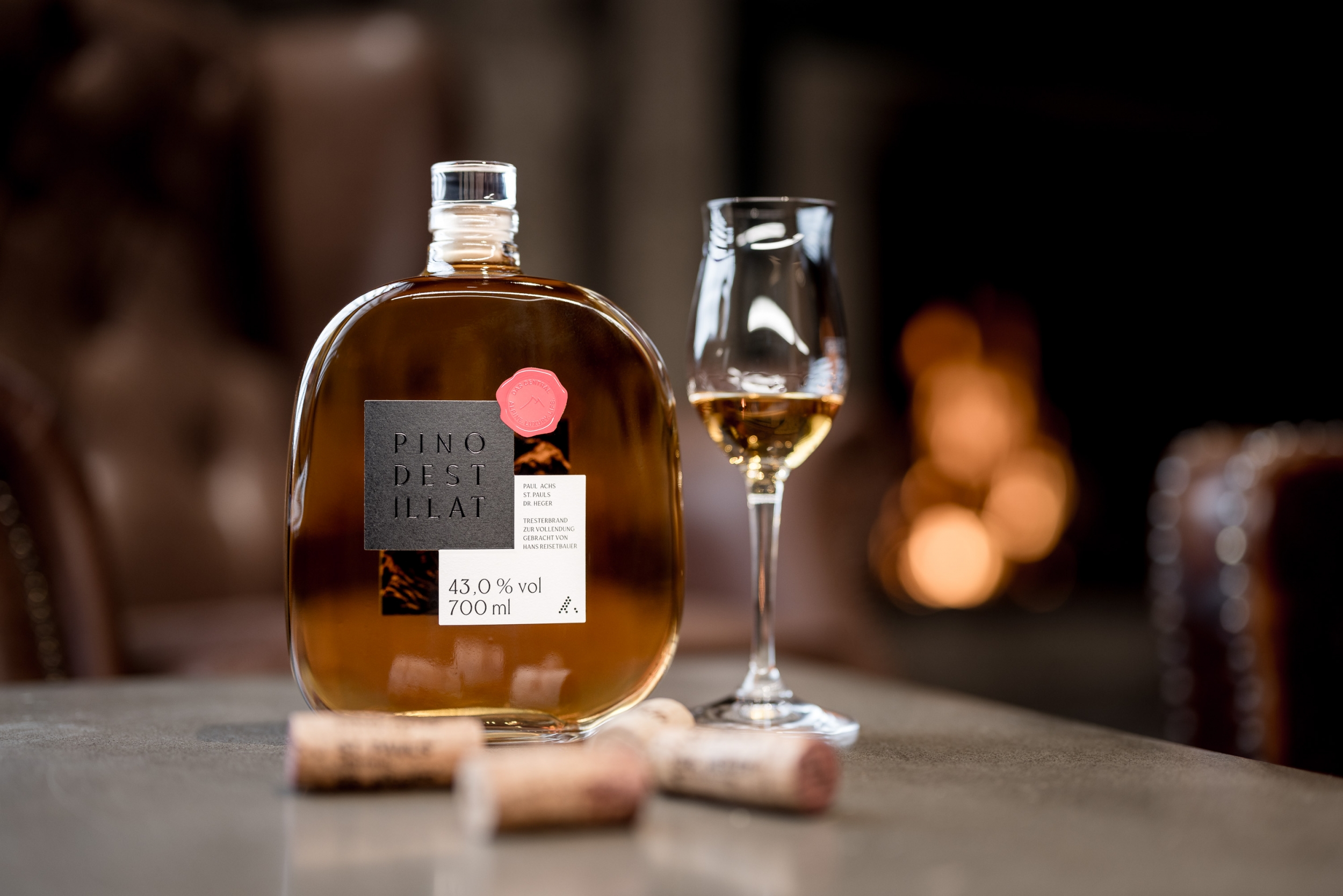 PINO 3000 Edeldestillat vom 5-Sterne Hotel Das Central in Sölden