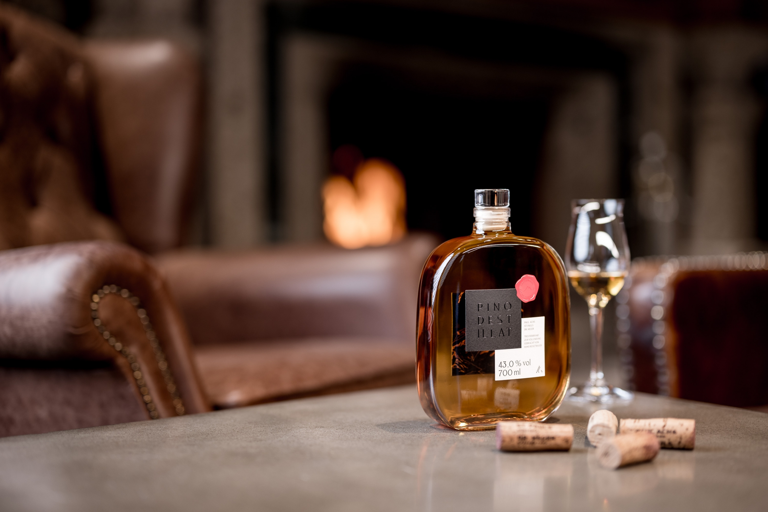 PINO 3000 Tresterbrand vom 5-Sterne Hotel Das Central in Sölden