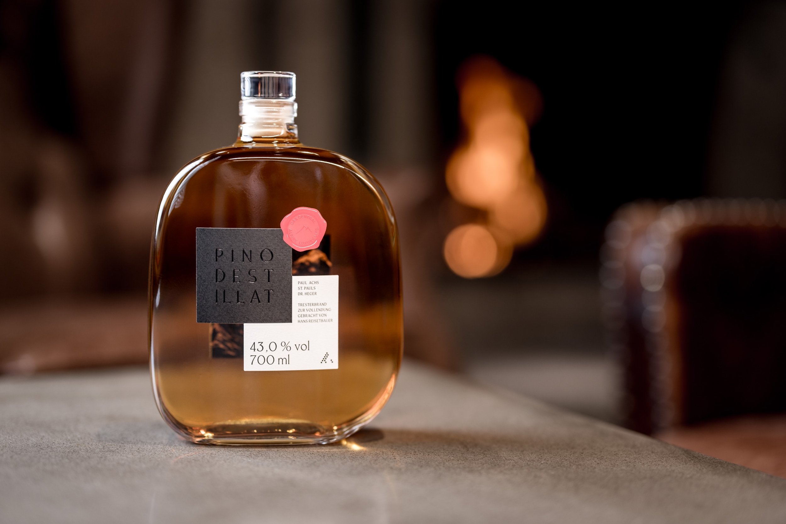 PINO 3000 Edeldestillat vom 5-Sterne Hotel Das Central in Sölden