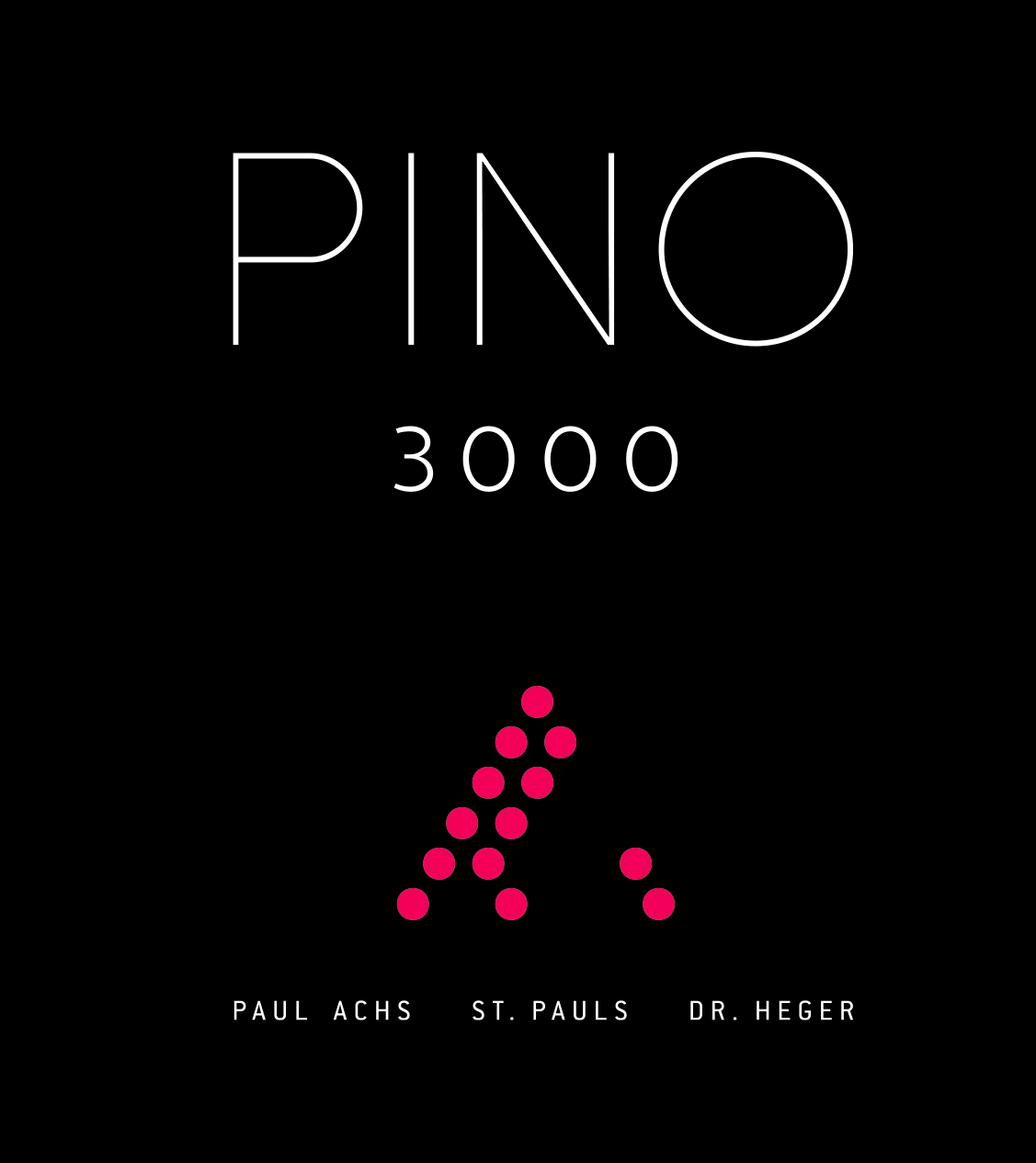 PINO 3000 Etikett