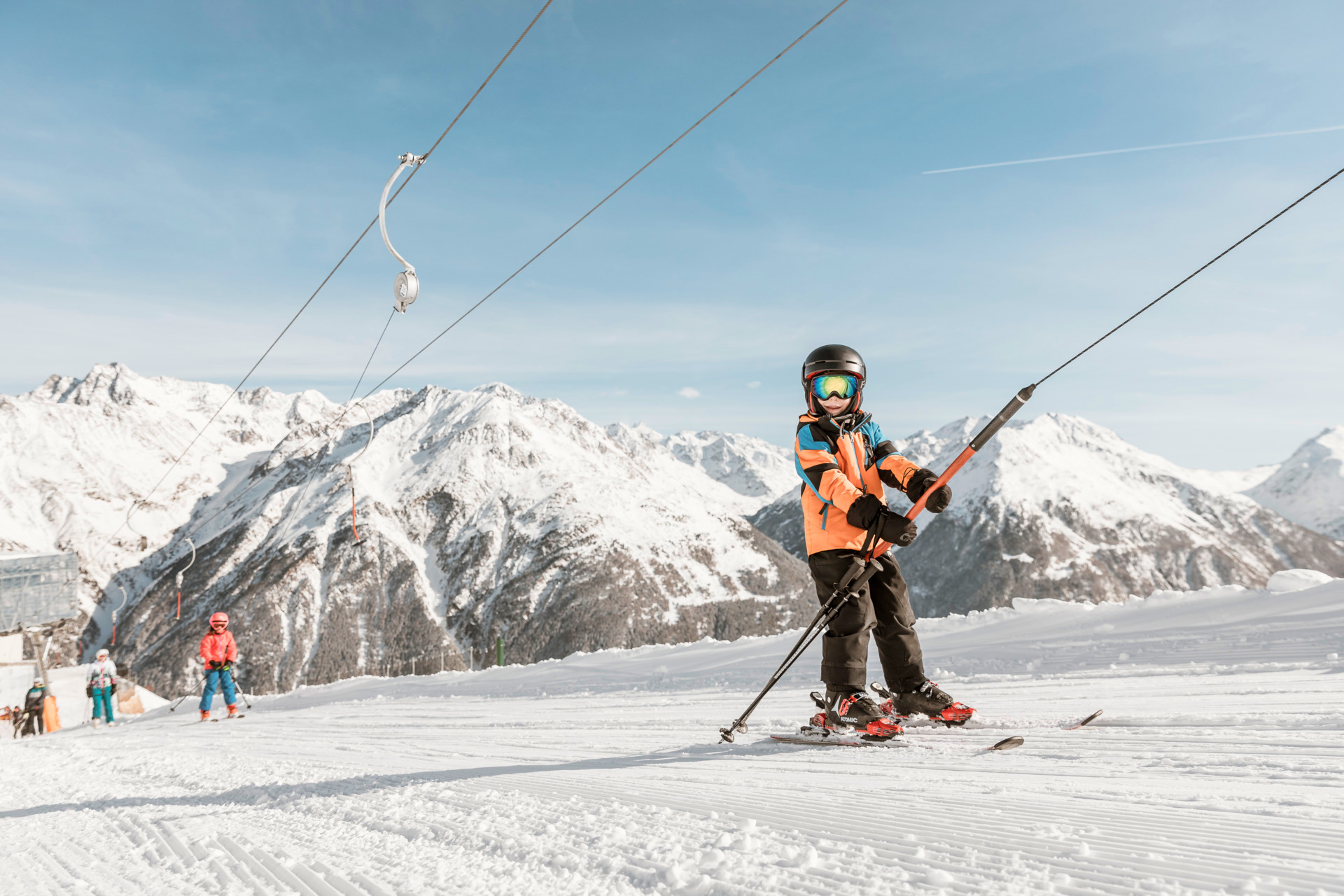 Kinder-Skikurs in Sölden