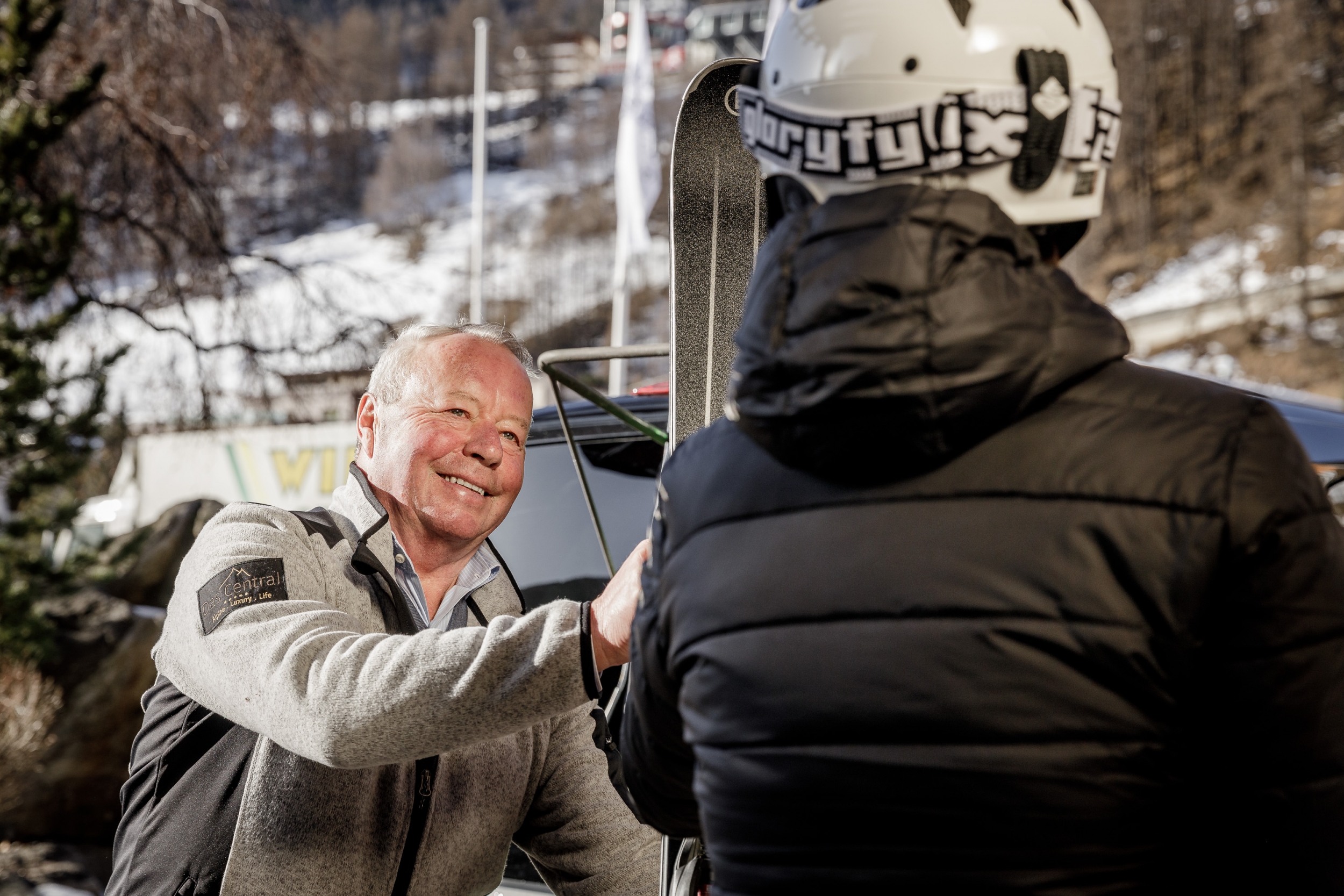 Skishuttle vom 5-Sterne Skihotel Das Central in Sölden