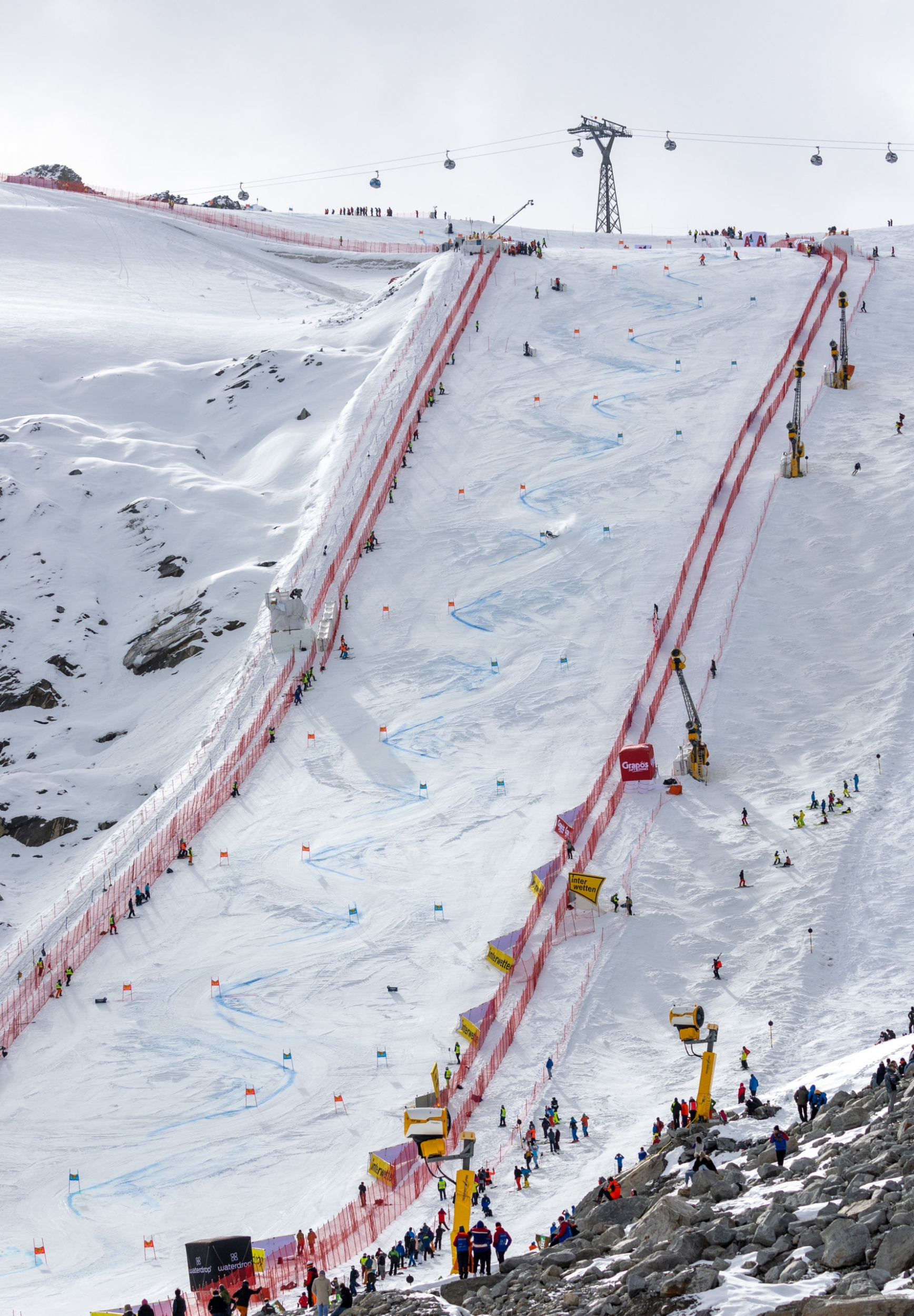 Ski-Weltcup Hang am Rettenbach-Gletscher in Sölden