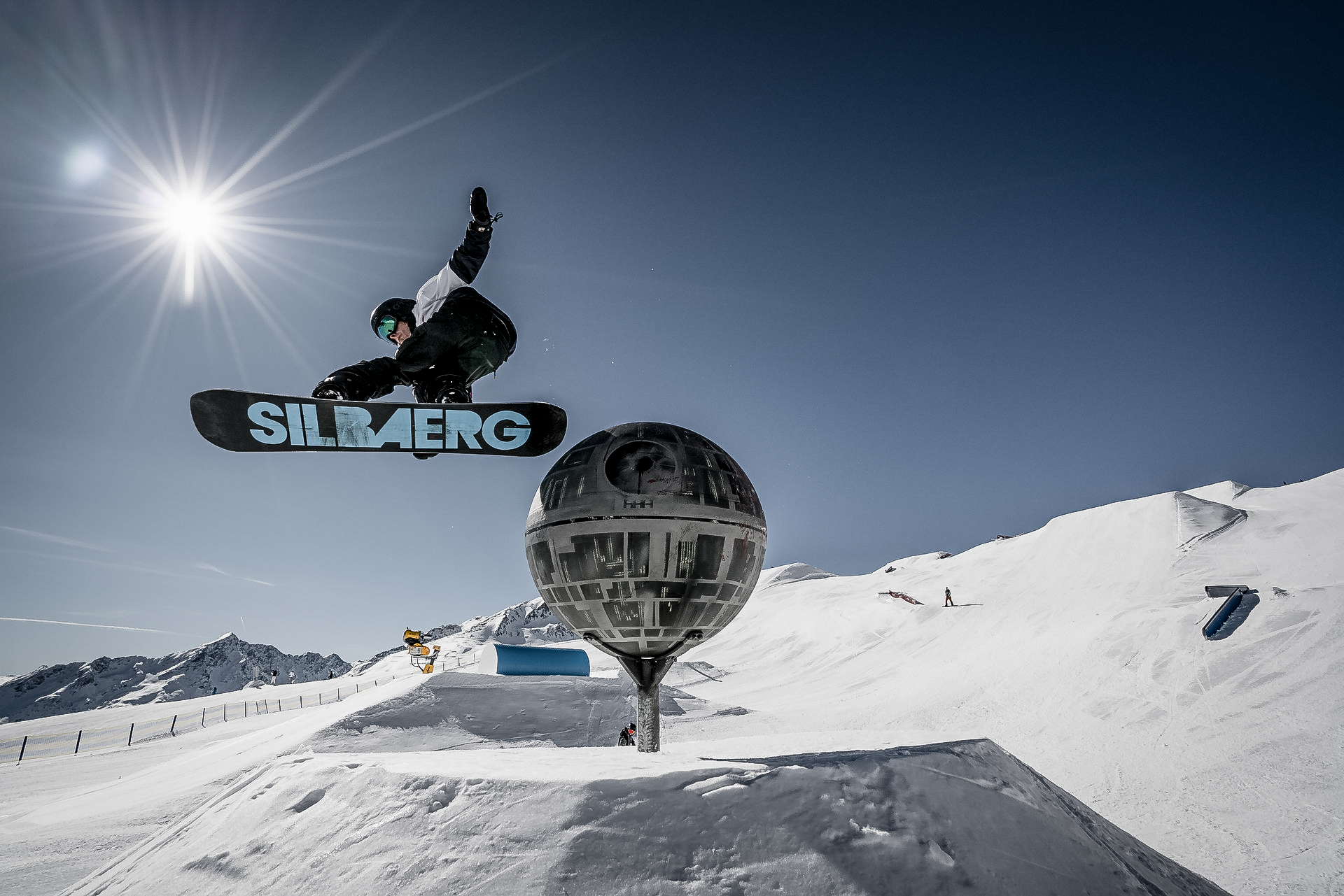 Snowpark am Giggijoch in Sölden