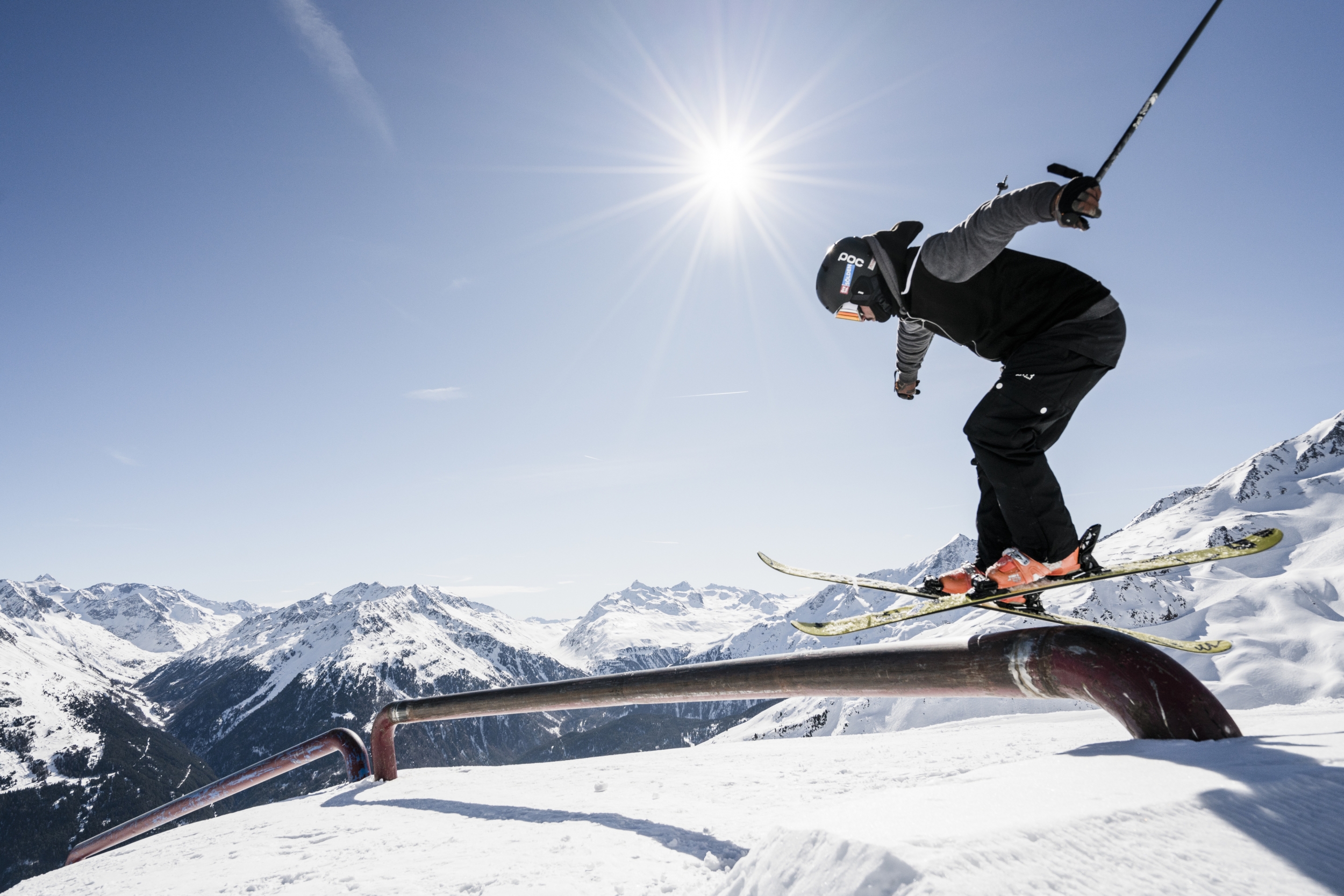 Snowpark in Sölden