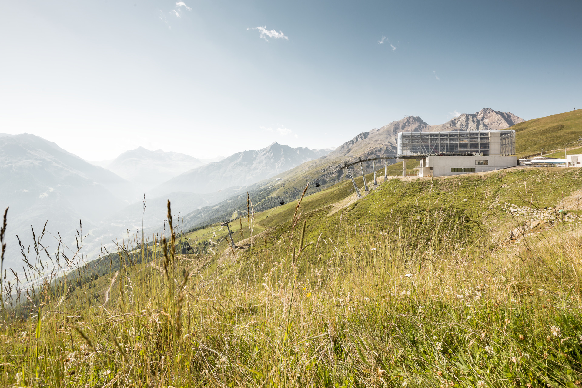 Wandergebiet am Giggijoch – Giggijochbahn in Sölden