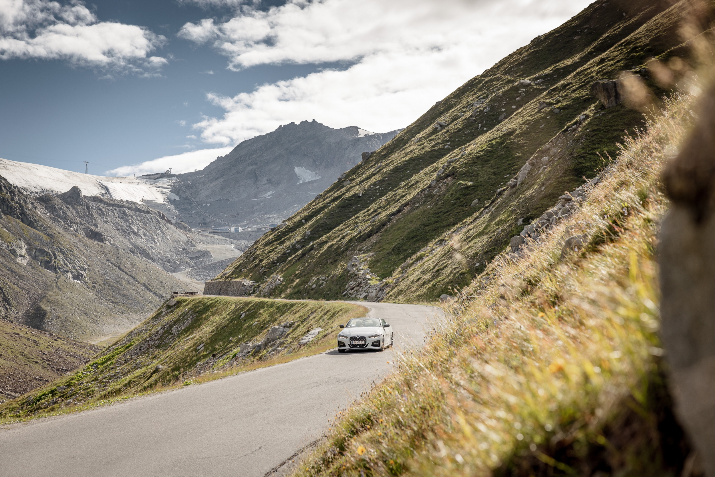 Testfahrt mit dem BMW Cabrio in Sölden