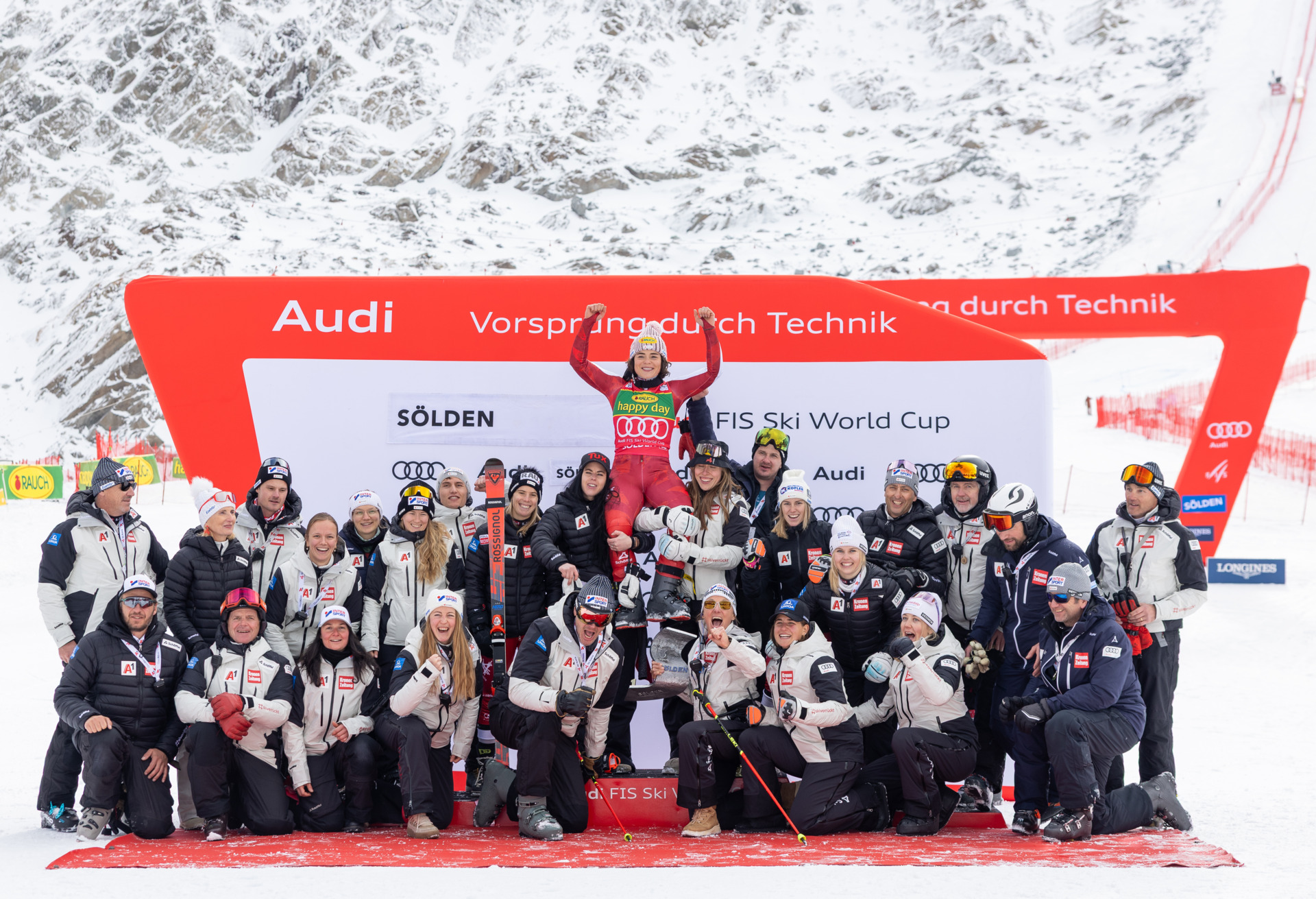 Sieger der Damen beim Skiweltcup-Opening in Sölden 2025