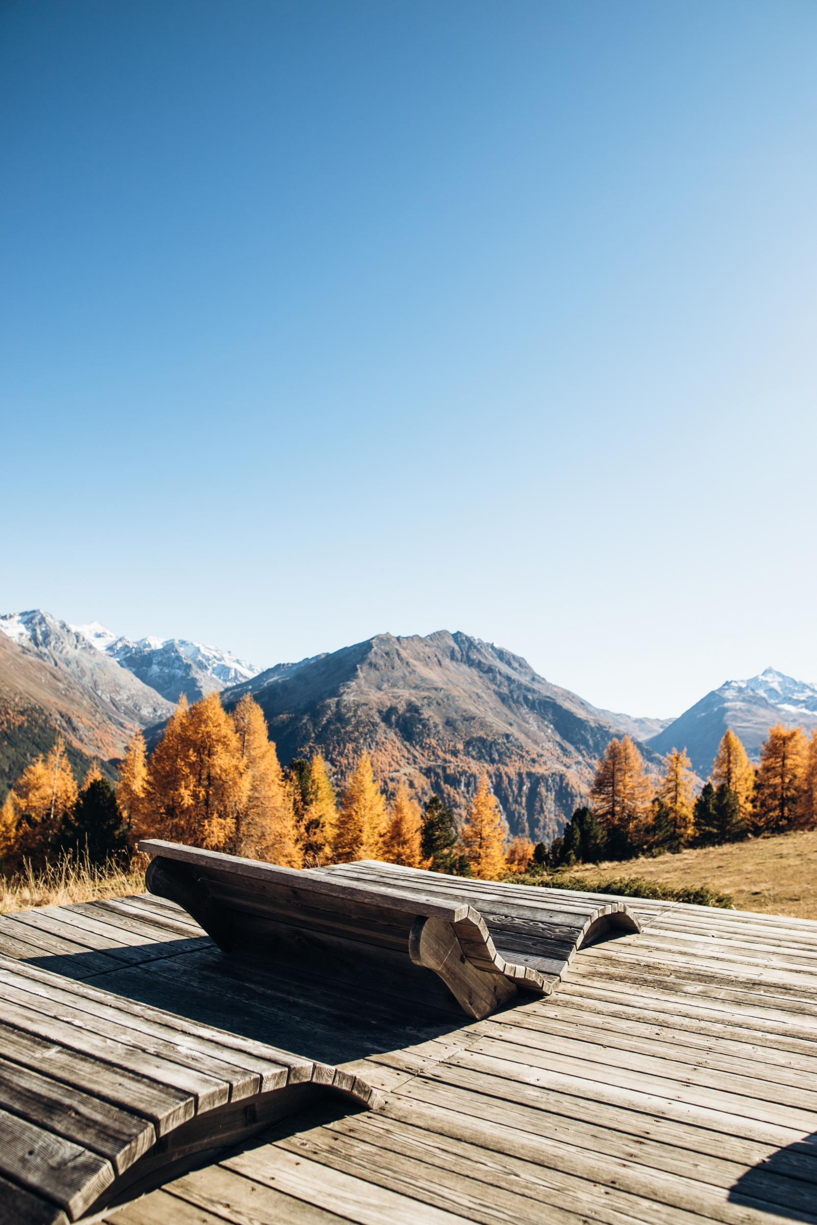 Sölden, Bartiges Bödele im Herbst