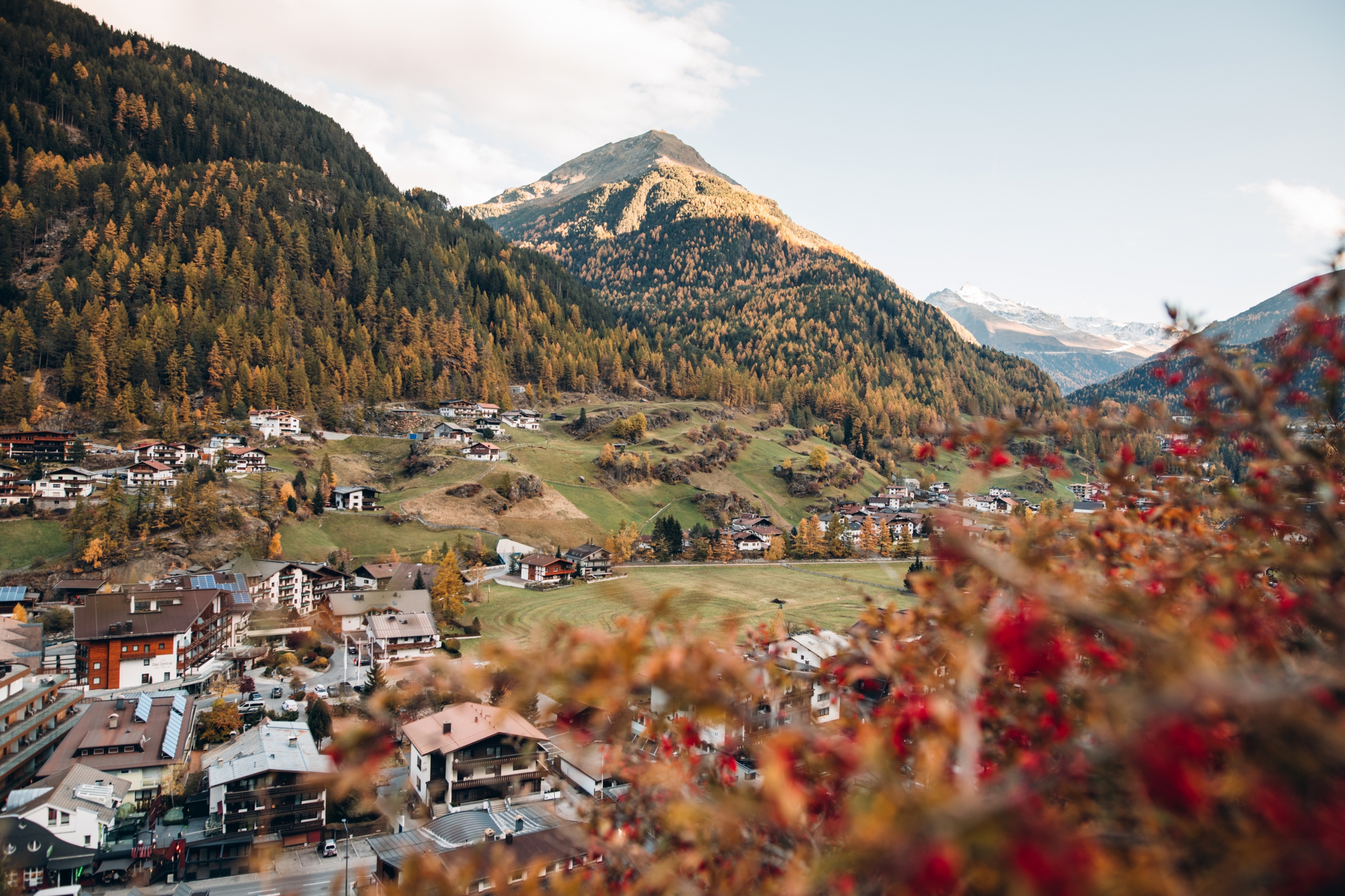 Herbstzeit in Sölden, Tirol
