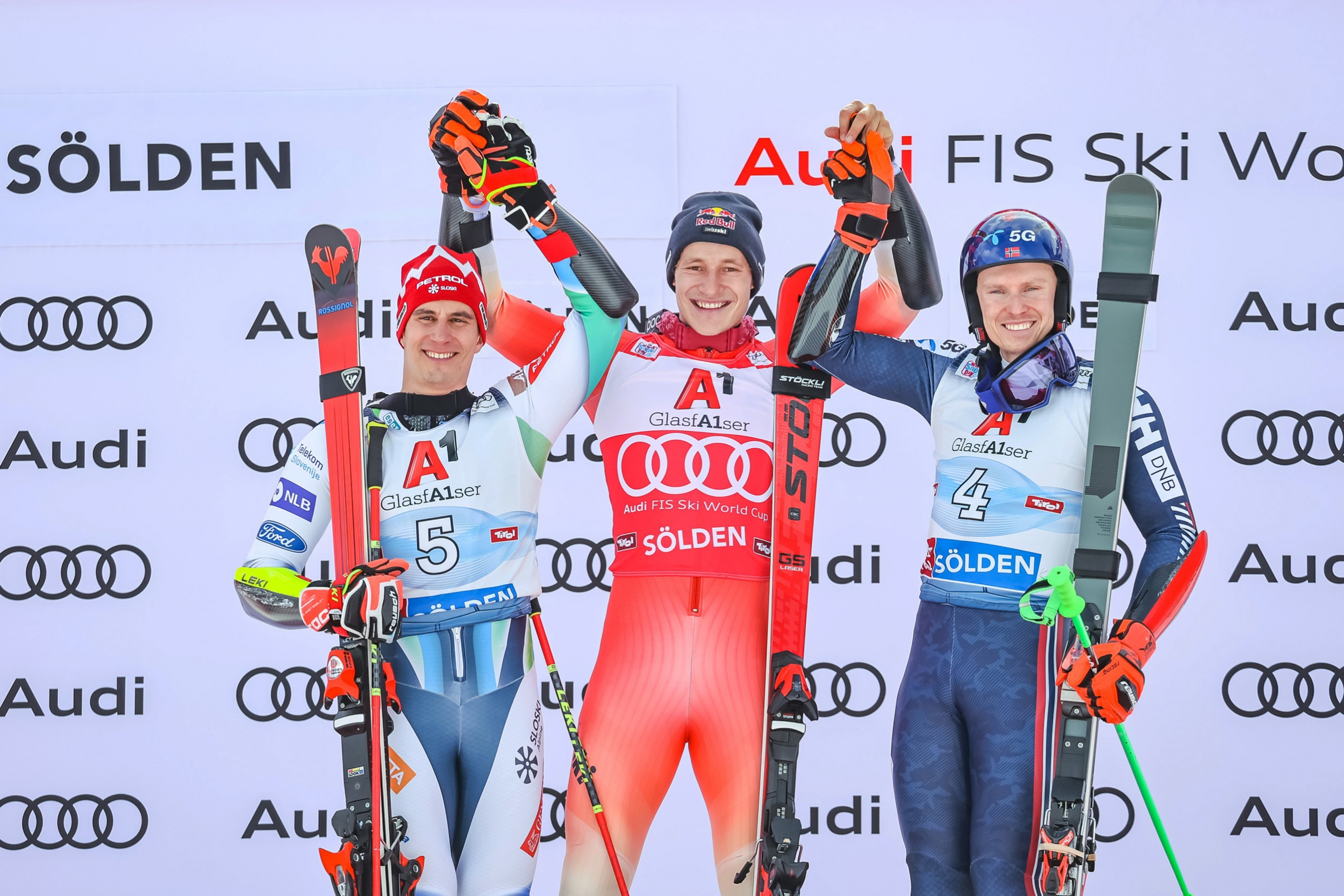 Sieger beim Skiweltcup Opening in Sölden 2022