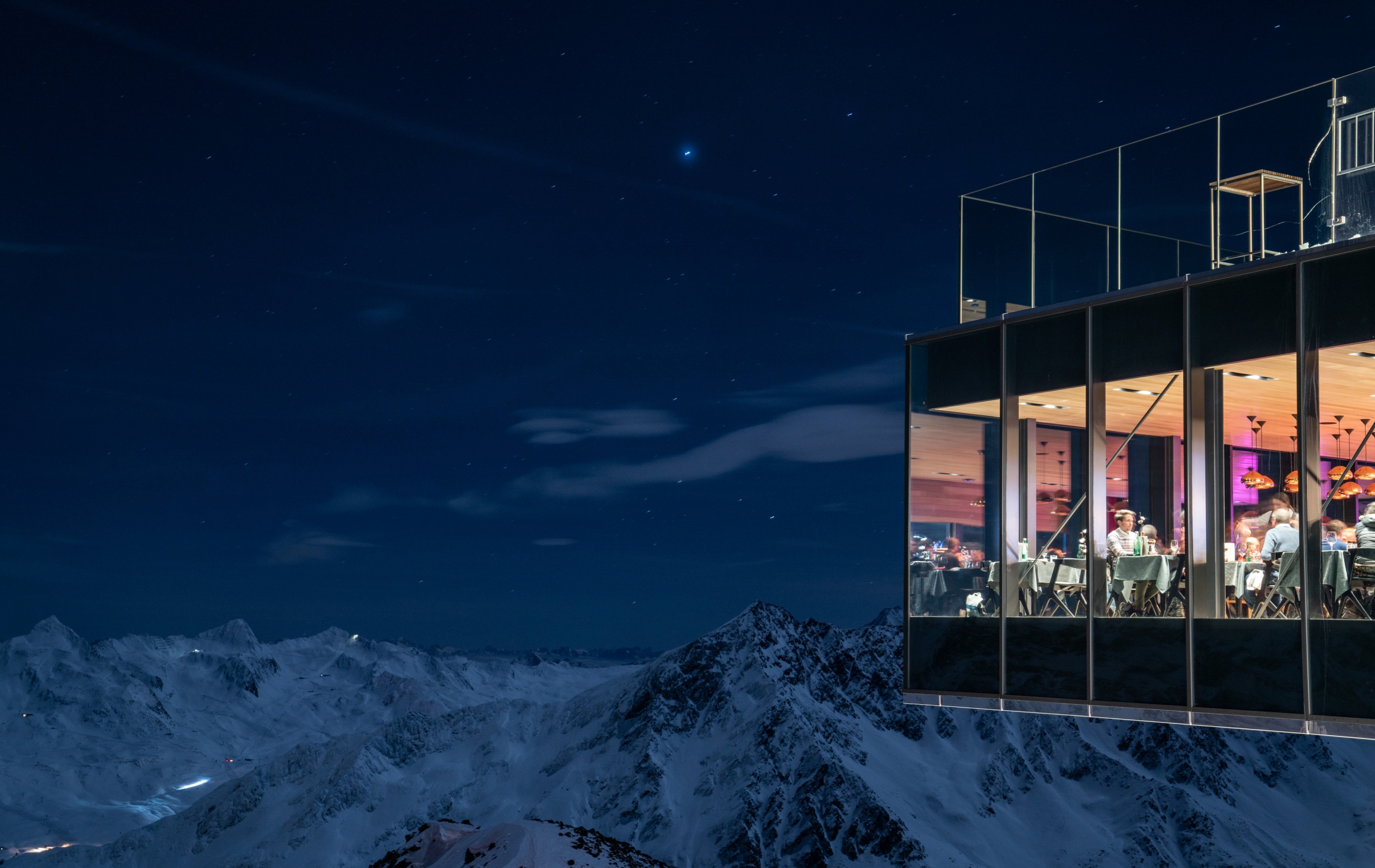 Summit Dinner im Restaurant ice Q in Sölden