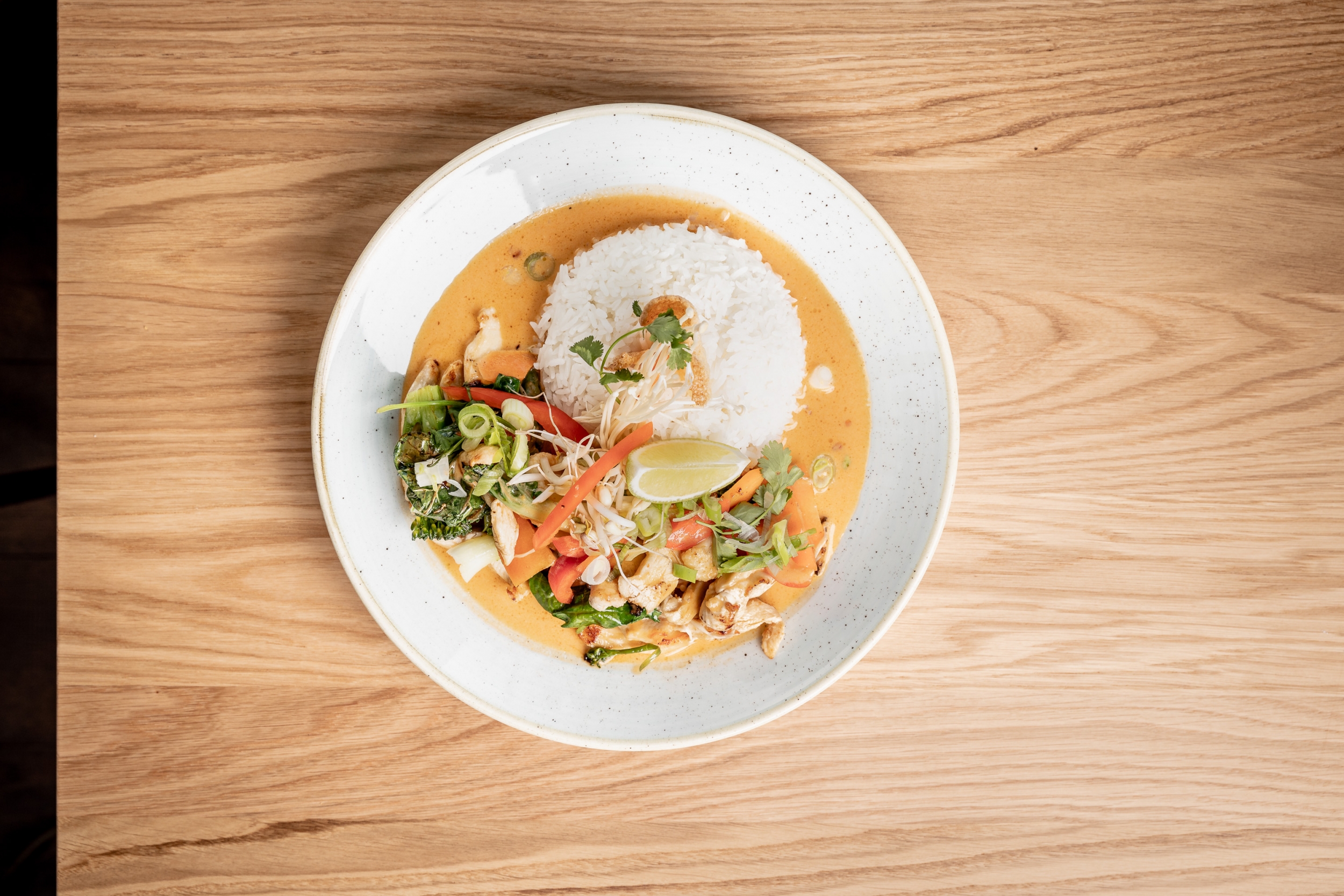 Falcon Marktrestaurant mit Foodtrends - Thai Curry