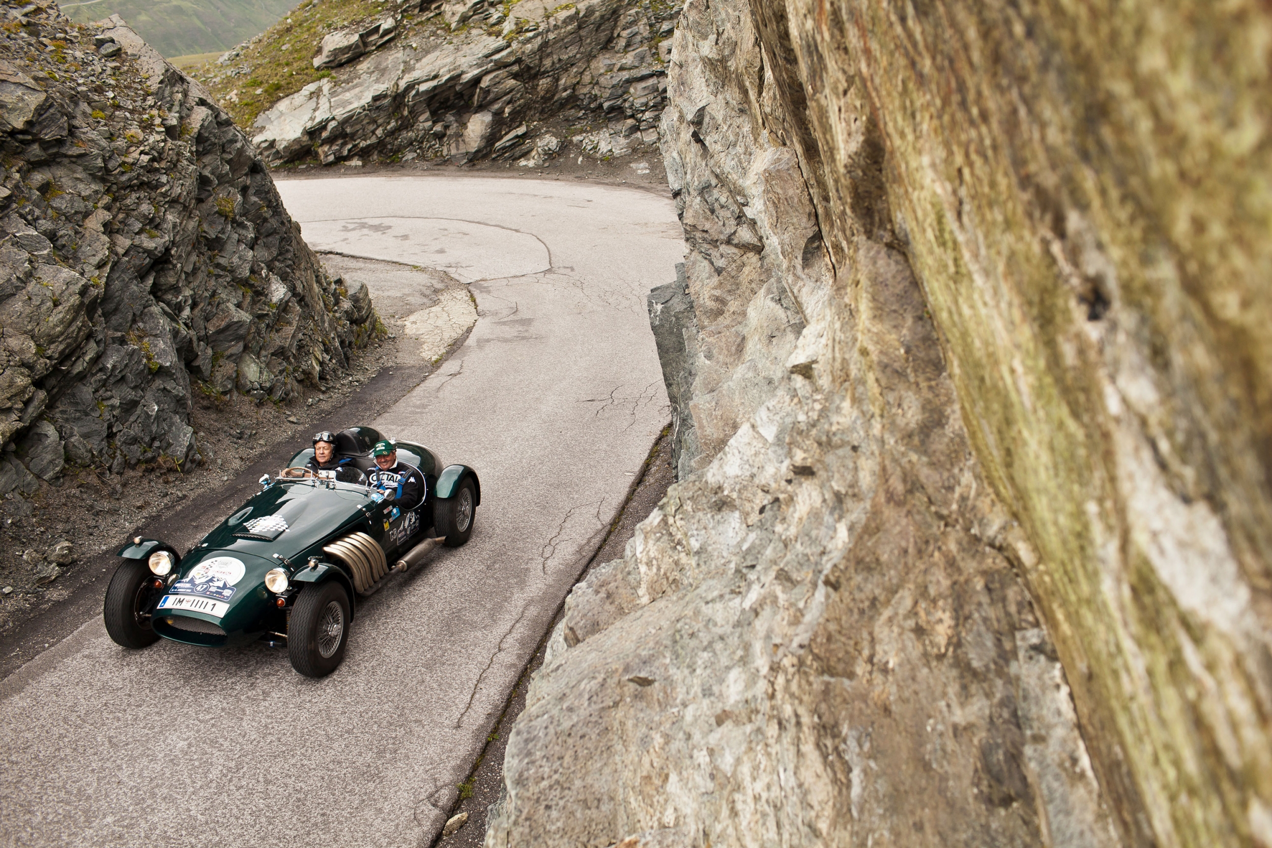 Ötztal Classic – Fahrt durch die Felsschlucht