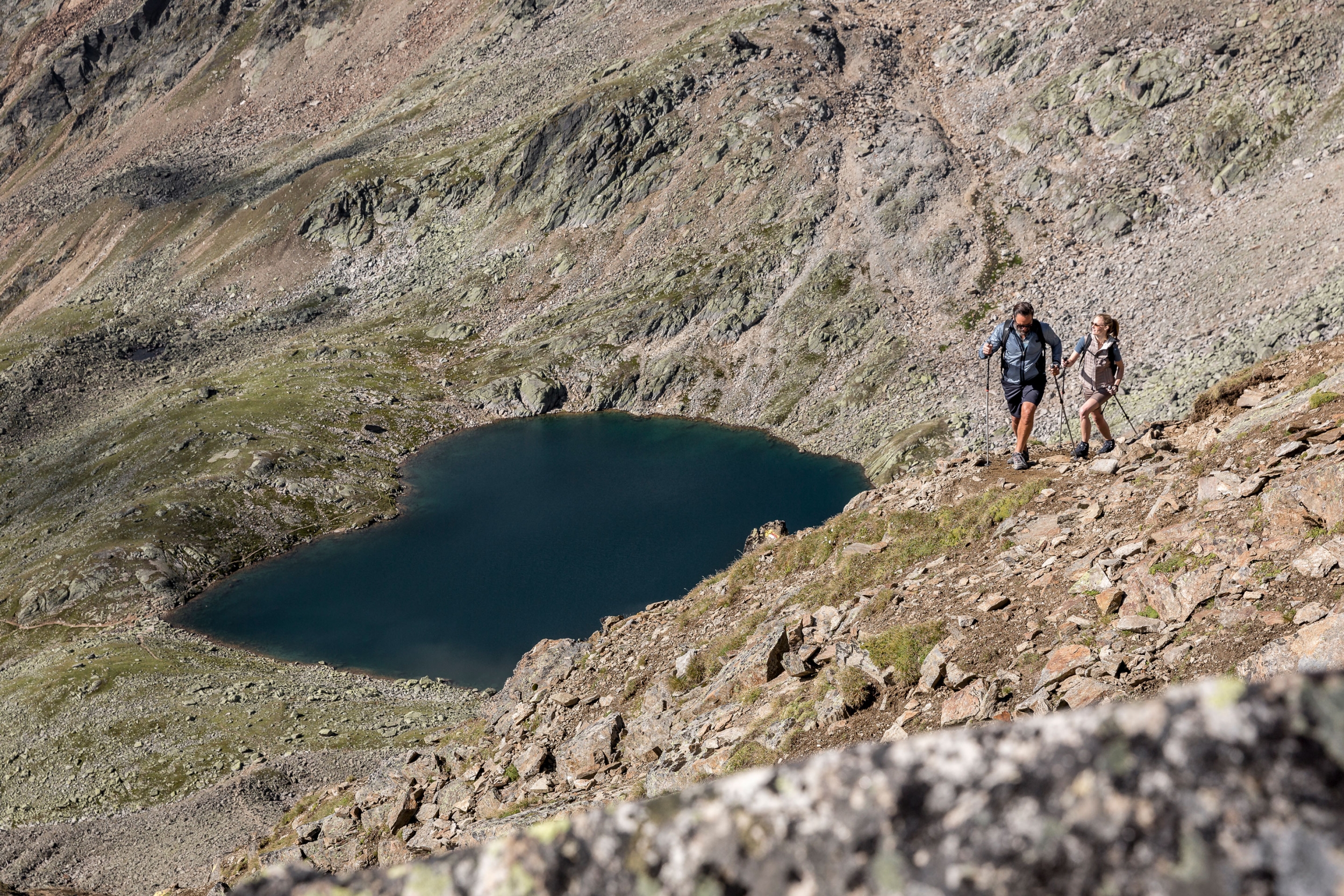 Wanderung zum Gaislachsee in Sölden