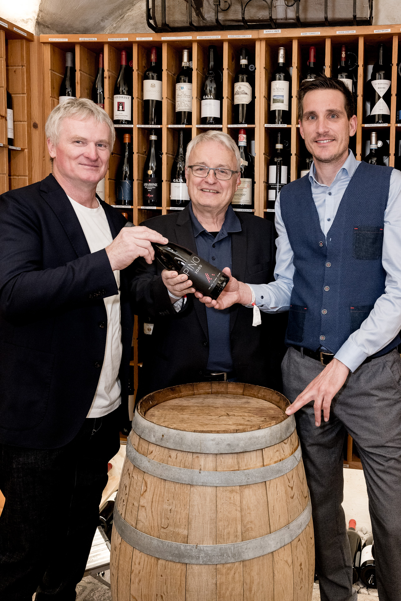 Die drei PINO 3000 Winzer im Portrait – Paul Achs aus Österreich, Dr. Heger aus Deutschland und Kellerei St. Pauls aus Italien 