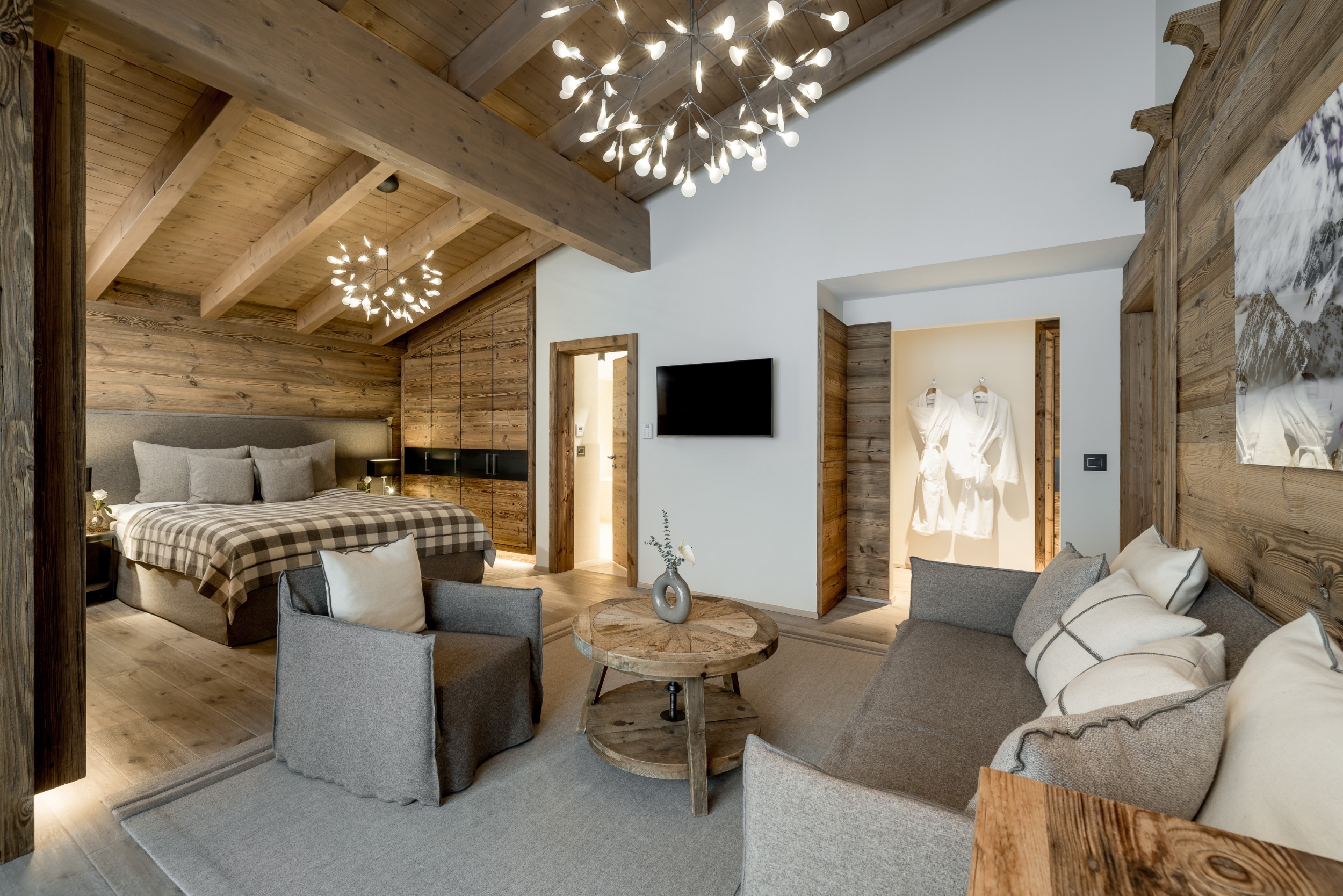Ansicht Juniorsuite Edelweiss im Hotel Das Central in Sölden
