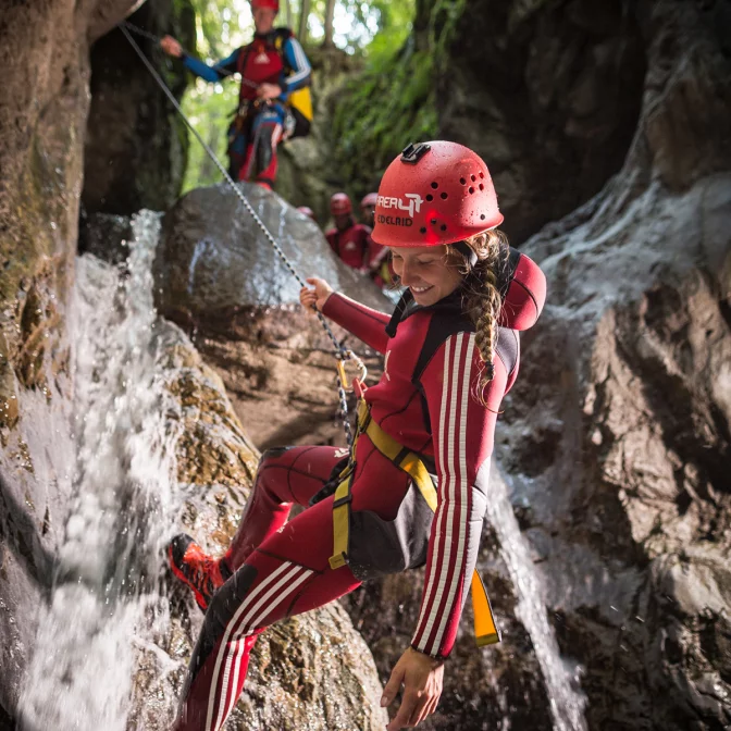 Canyoning Tour im Ötztal