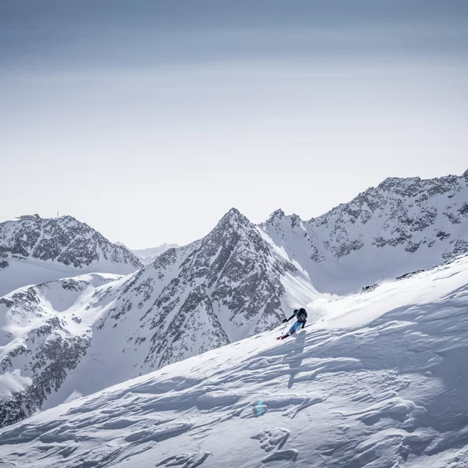 Off-Piste Skifahren in Sölden