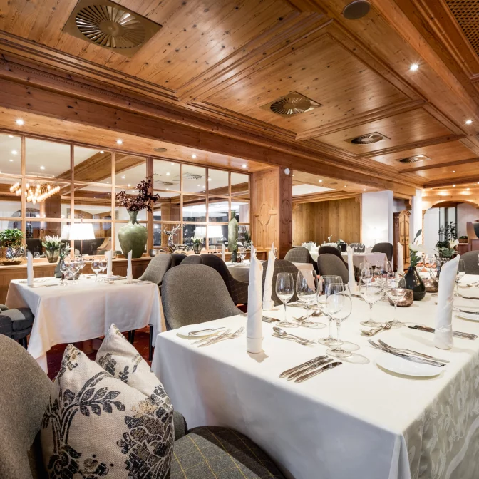 Hotelrestaurant Feinspitz im Hotel Das Central in Sölden