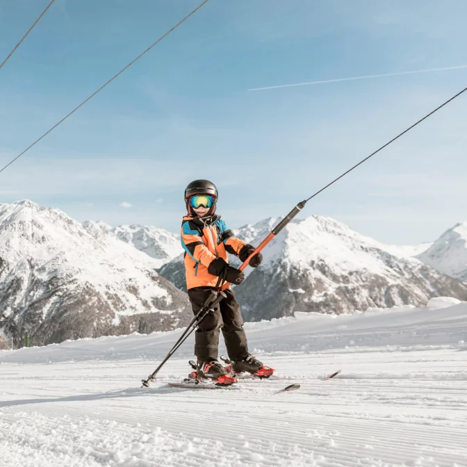 Kinder-Skikurs in Sölden