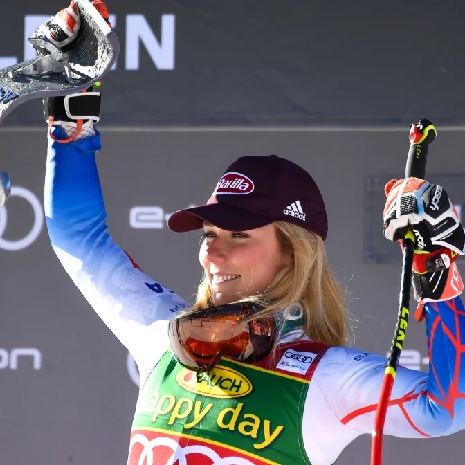 Mikaela Shiffrin, Siegerin vom Skiweltcup in Sölden 2021