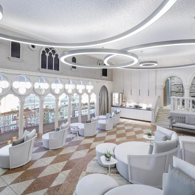 Ruheoasen in der Wasserwelt Venezia – Wellnesshotel Das Central in Sölden